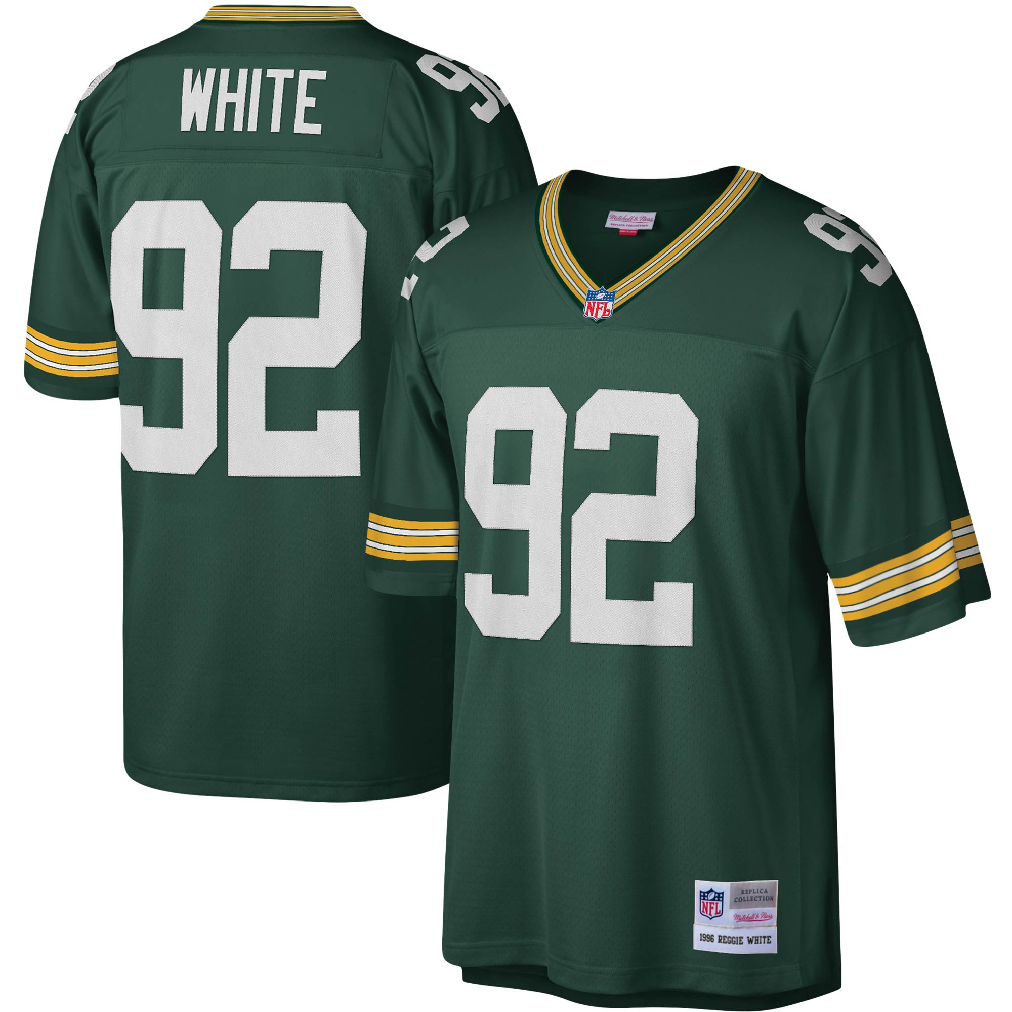 Reggie White Green Bay Packers Legacy Replica Jersey - Green