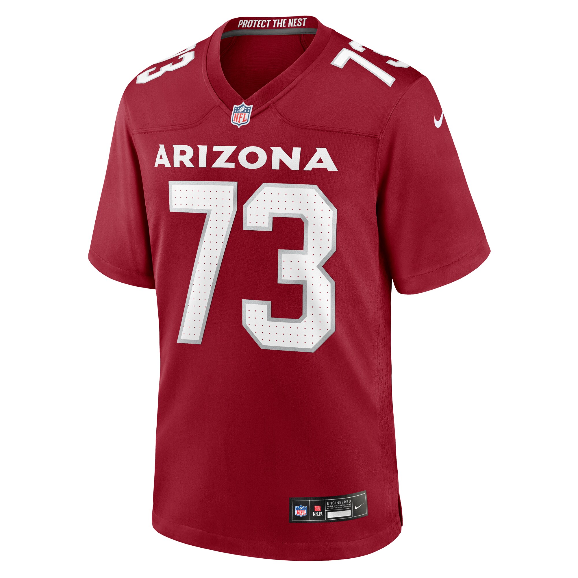 Lachavious Simmons Arizona Cardinals Team Game Jersey -  Cardinal