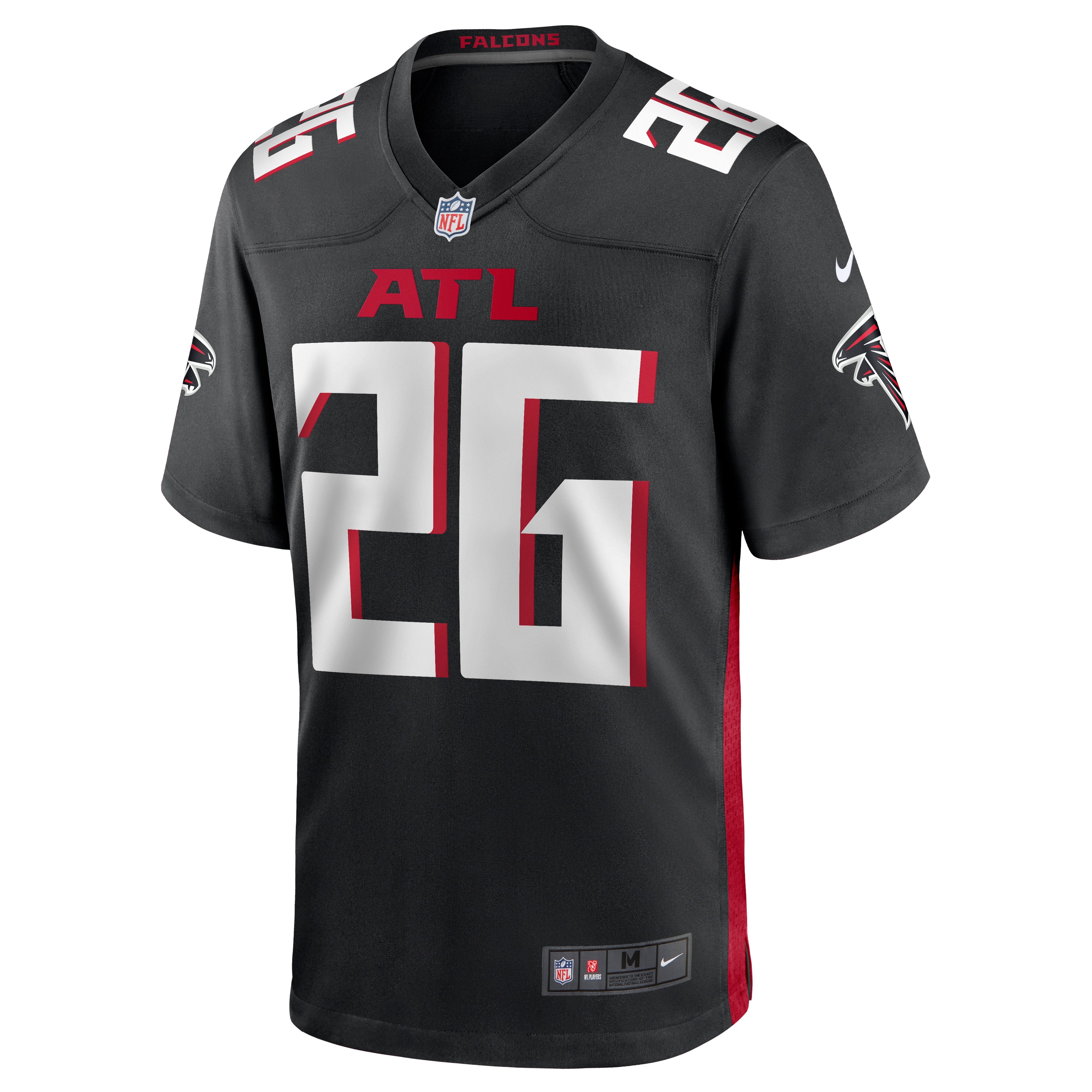 Isaiah Oliver Atlanta Falcons  Game Jersey - Black