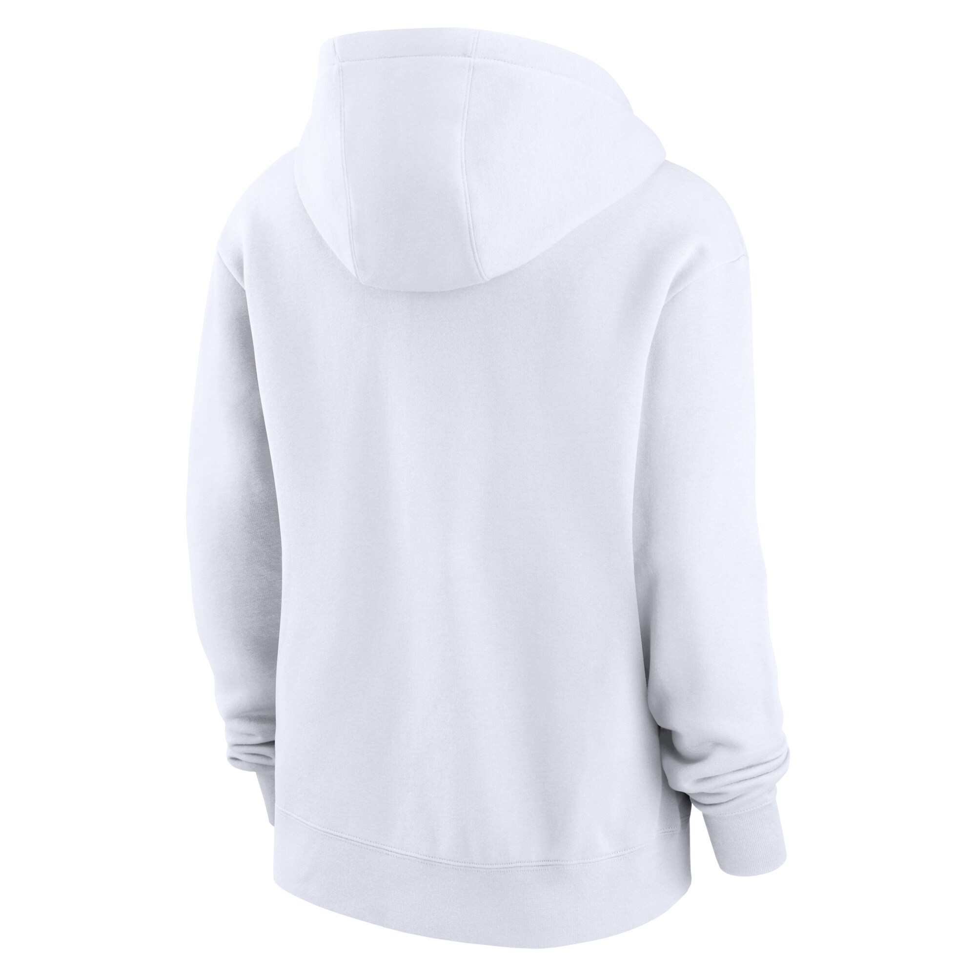 Miami Dolphins Women's Club Fleece Pullover Hoodie - White