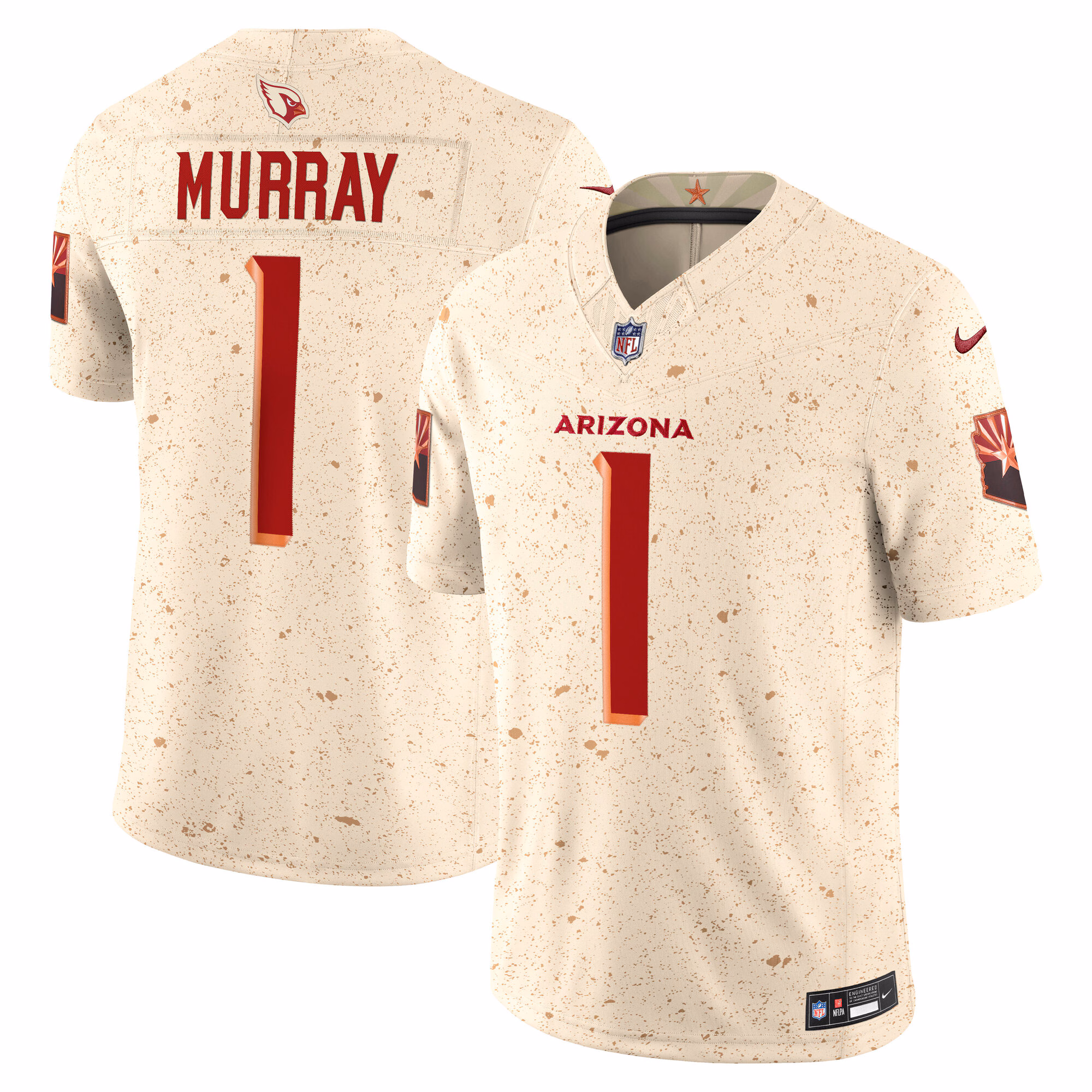 Kyler Murray #1 Arizona Cardinals 2025 Rivalries Collection Limited Jersey - Natural