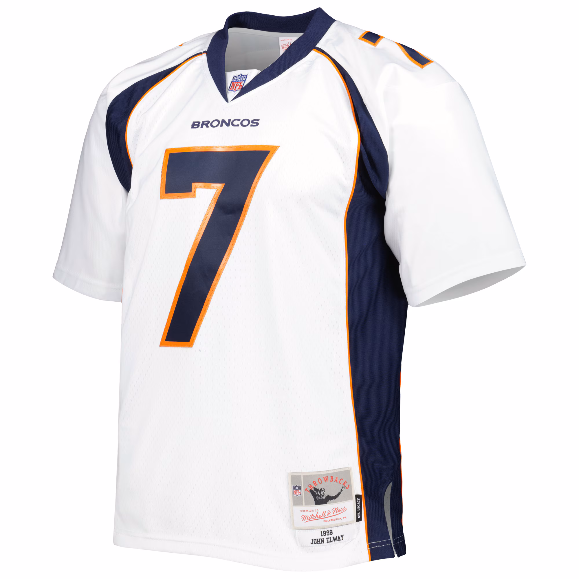 John Elway Denver Broncos 1998 Legacy Replica Jersey - White