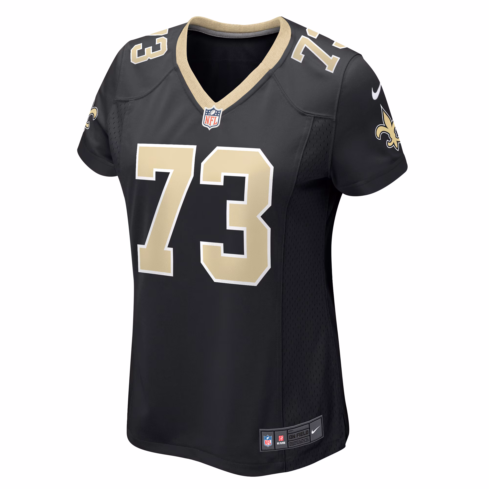 Max Garcia New Orleans Saints Women's Team Game Jersey -  Black