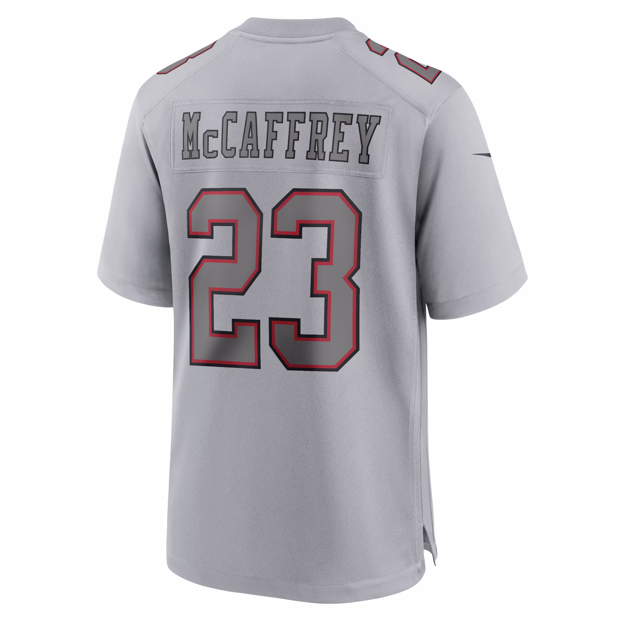 Christian McCaffrey San Francisco 49ers  2023 Super Bowl LVIII Atmosphere Fashion Game Jersey - Gray