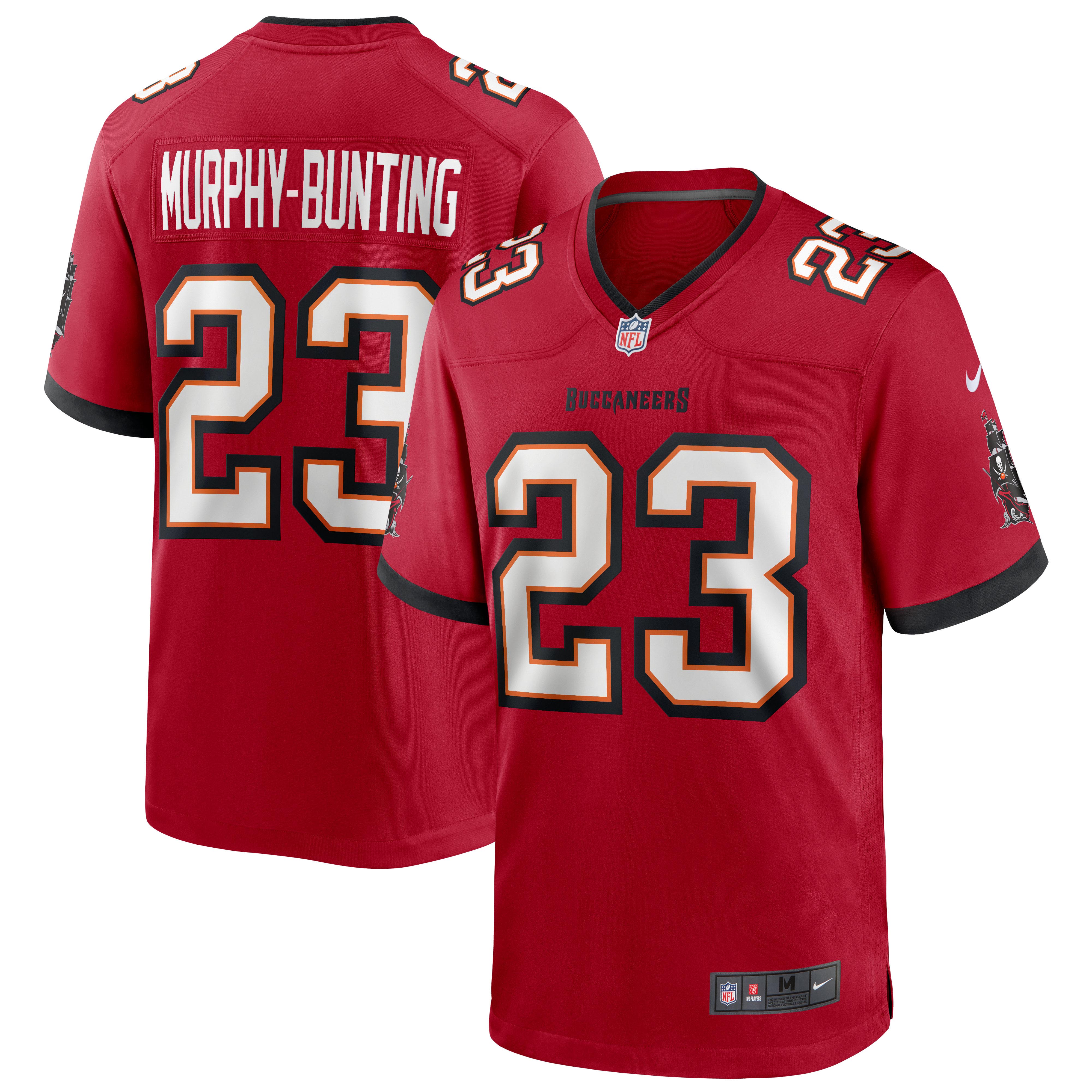 Sean Murphy-Bunting Tampa Bay Buccaneers  Team Game Jersey - Red