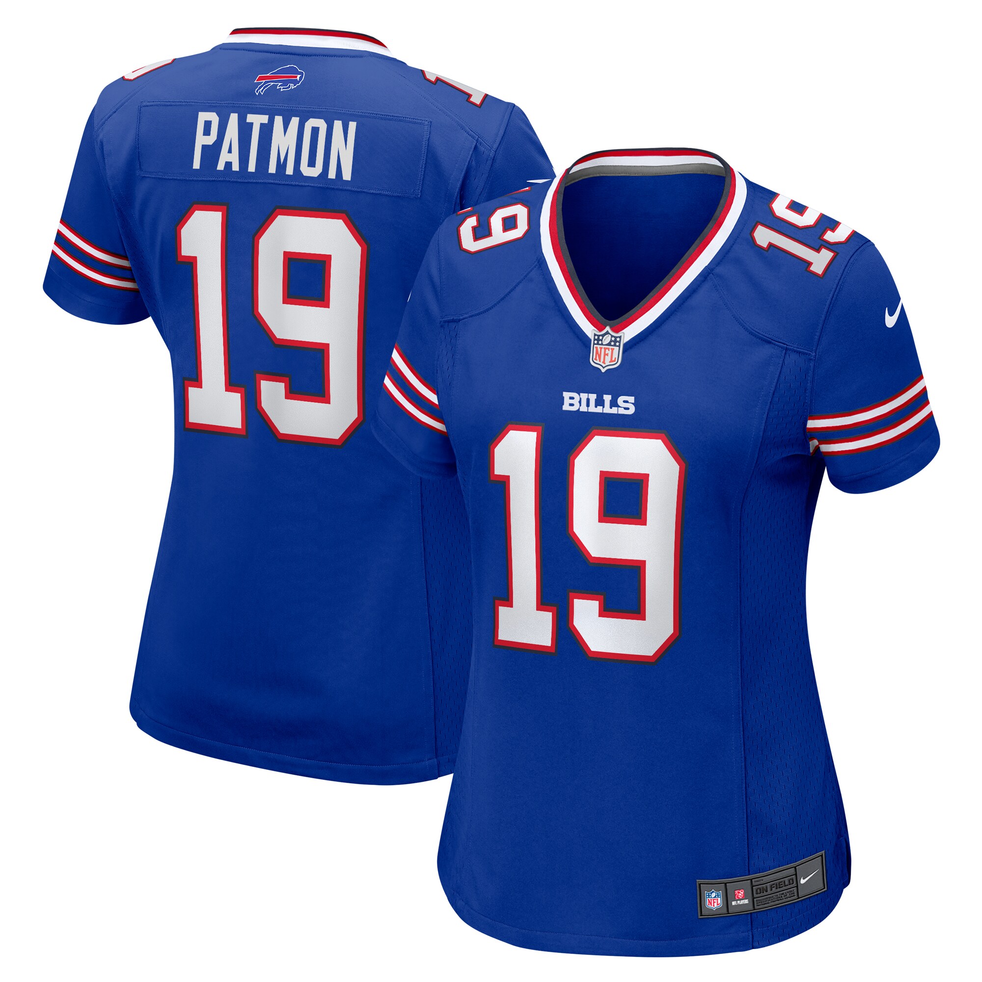 Dezmon Patmon Buffalo Bills  Women's Game Player Jersey - Royal
