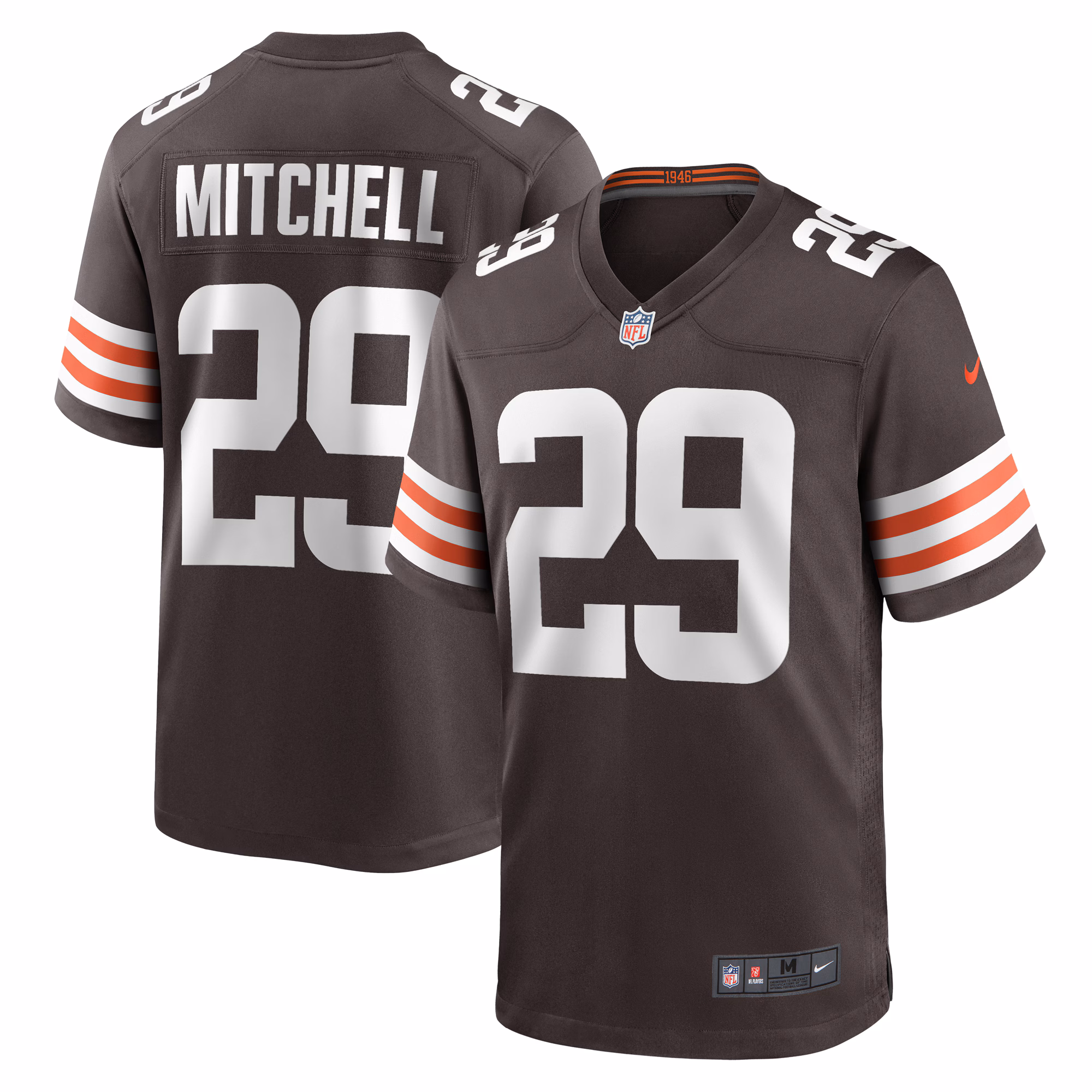 Cameron Mitchell Cleveland Browns Team Game Jersey -  Brown