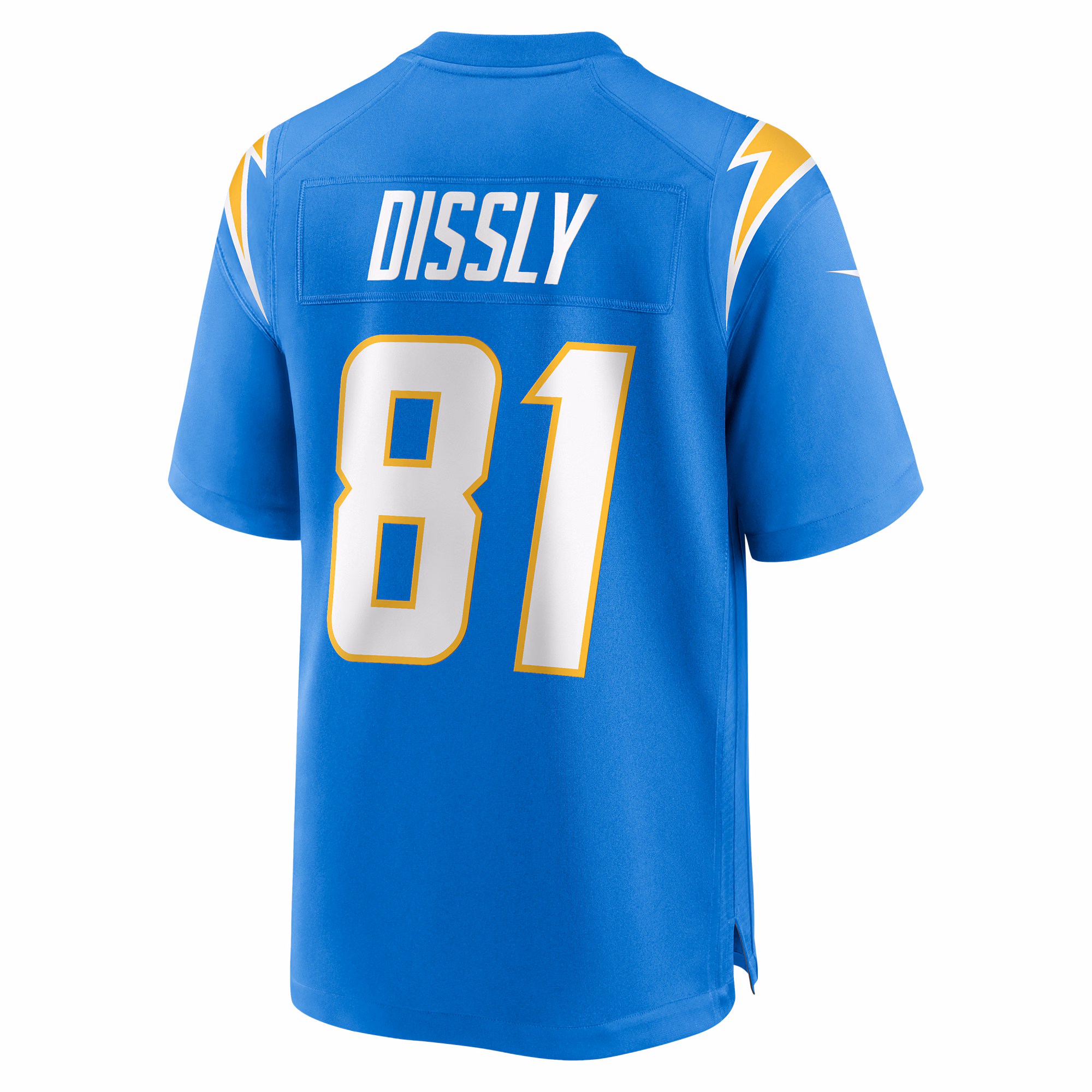 Will Dissly Los Angeles Chargers  Game Jersey -  Powder Blue