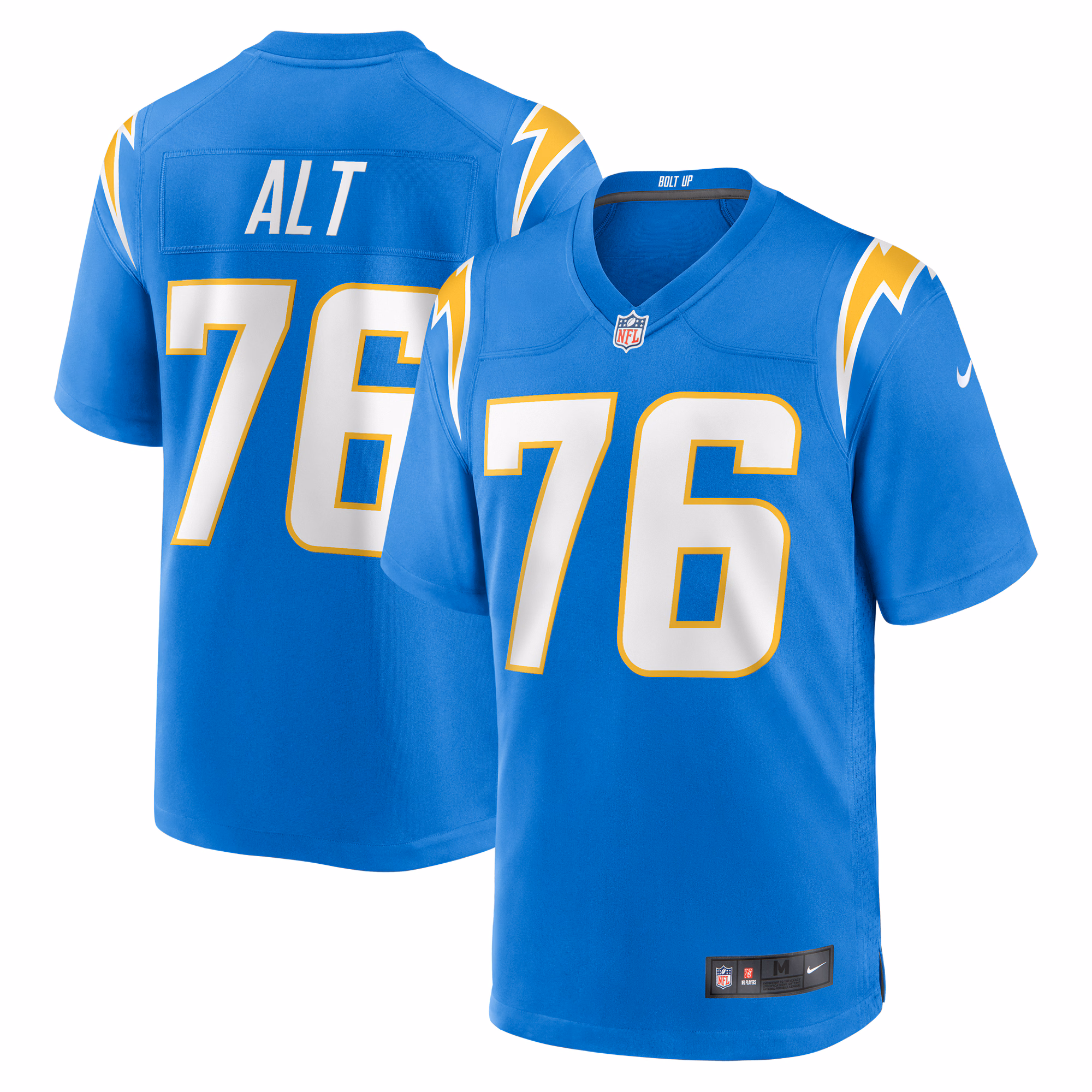 Joe Alt Los Angeles Chargers 2024 NFL Draft First Round Pick Player Game Jersey - White