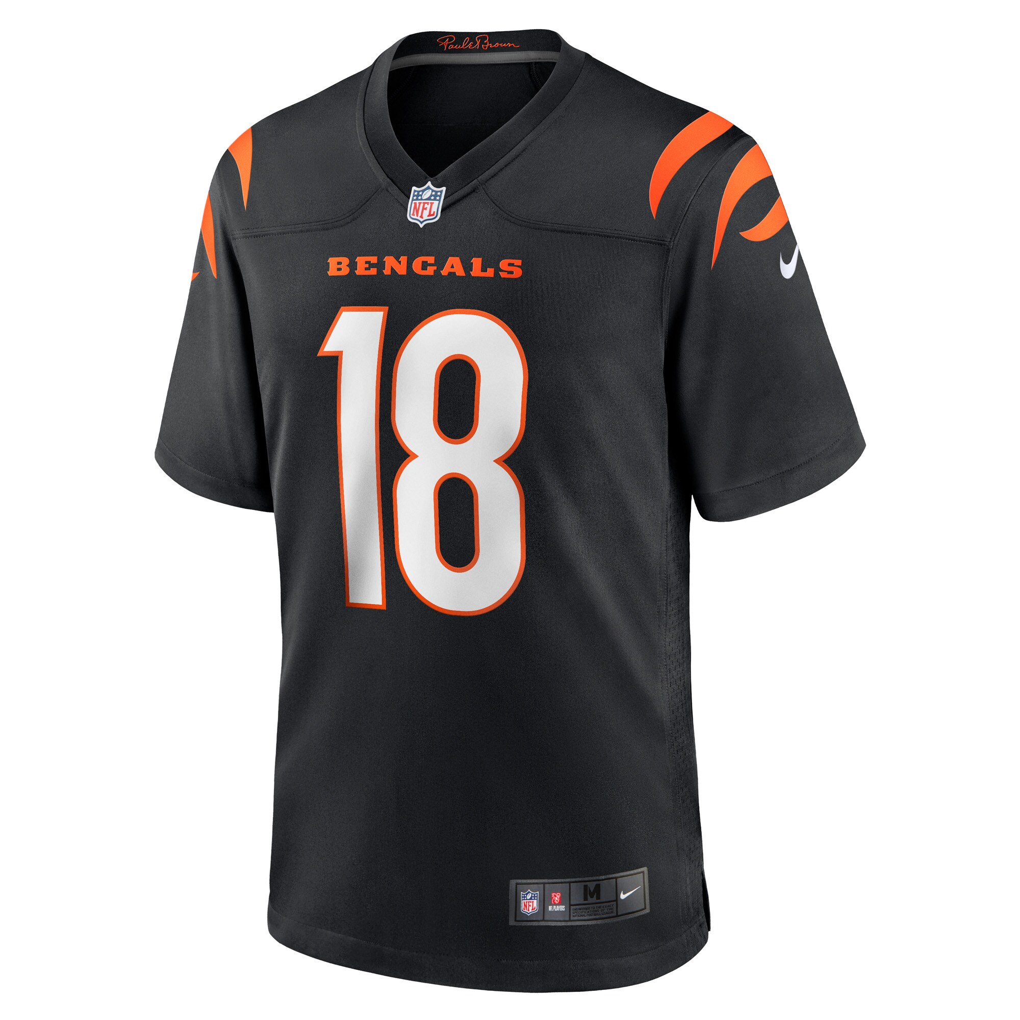 Kwamie Lassiter II Cincinnati Bengals  Game Player Jersey - Black