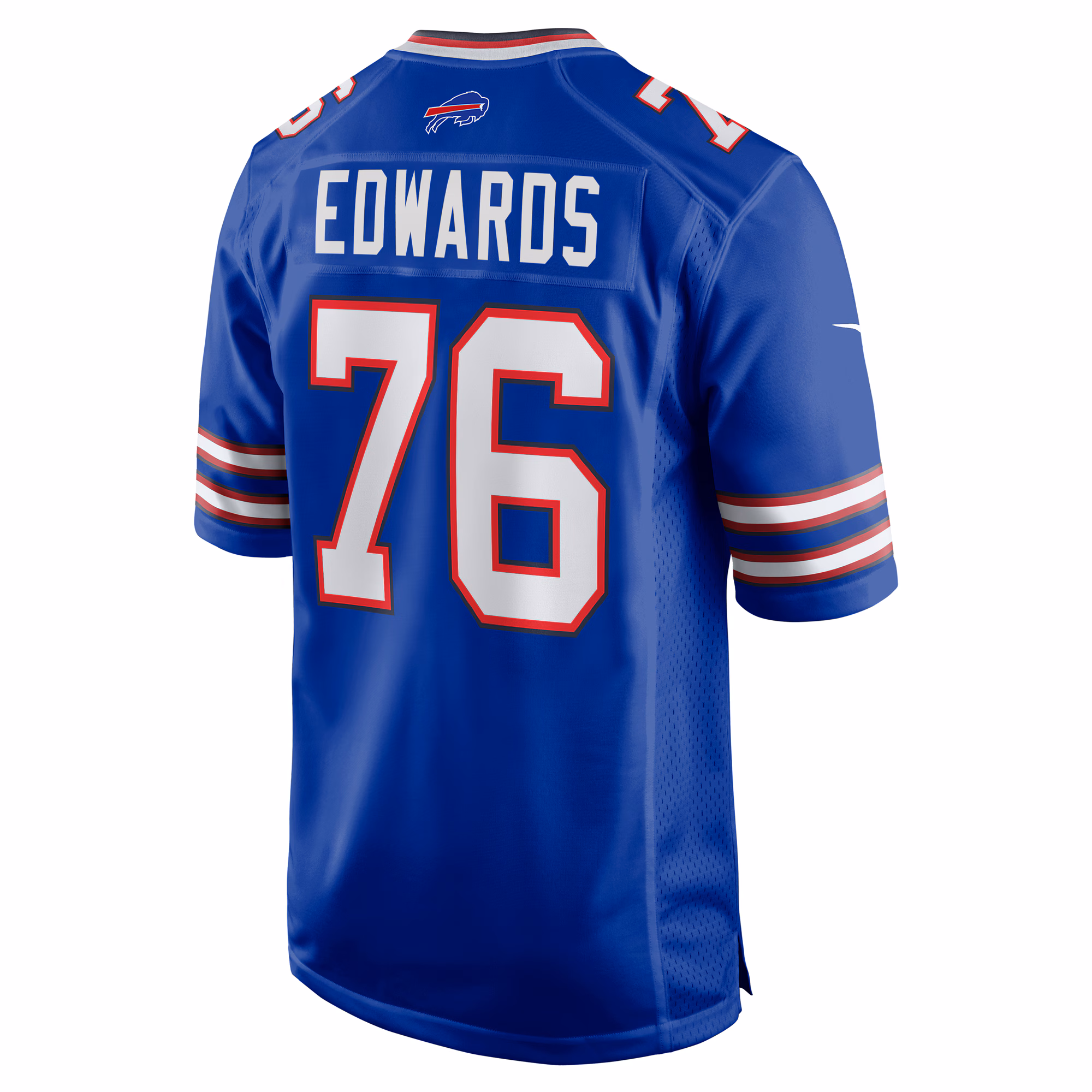 David Edwards Buffalo Bills Game Jersey - Royal