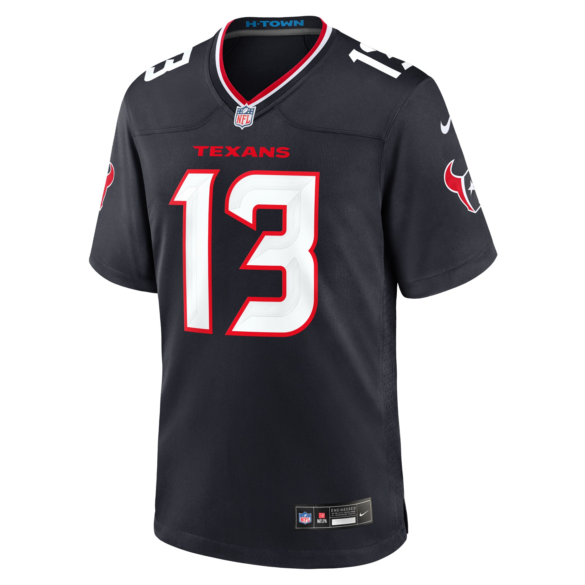 DelShawn Phillips Houston Texans Team Game Jersey -  Navy