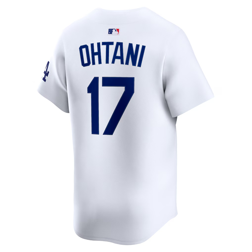 Shohei Ohtani #17 Los Angeles Dodgers 2025 World Series Home Limited Player Jersey - White