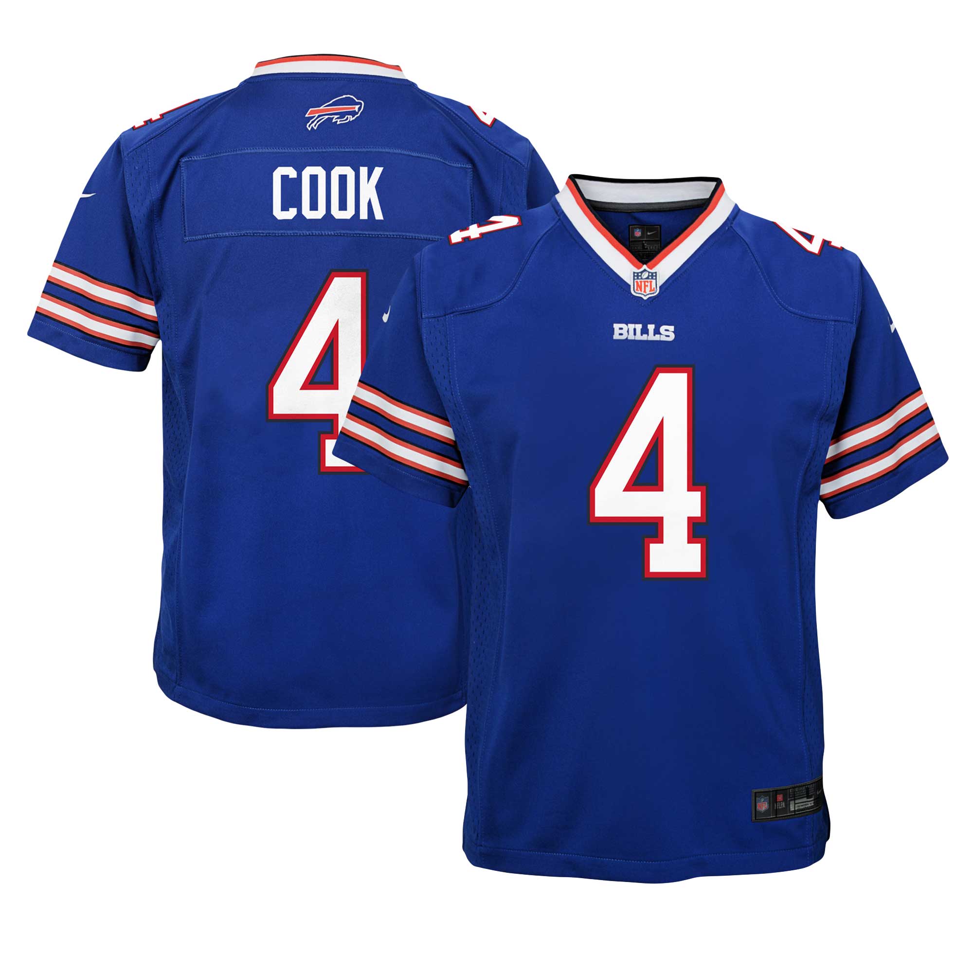 James Cook Buffalo Bills Youth Game Jersey - Royal
