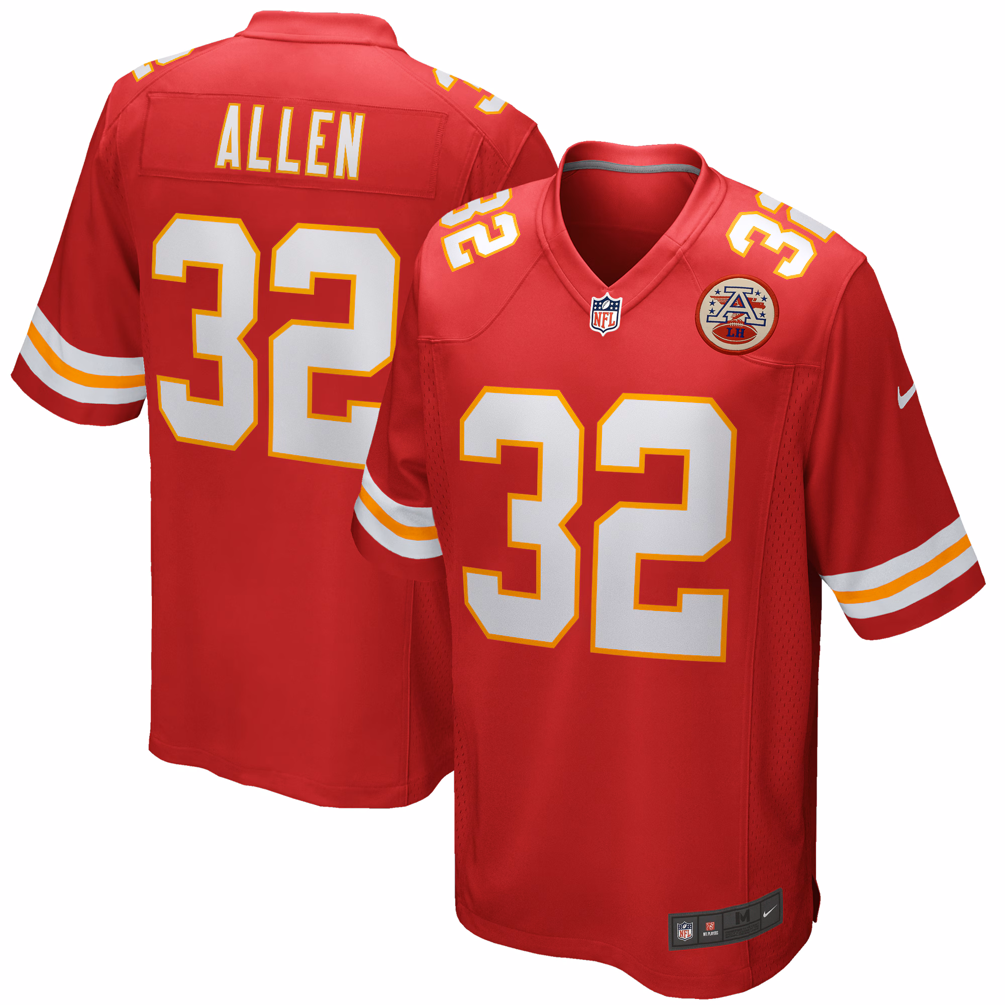 Marcus Allen Kansas City Chiefs Game Retired Player Jersey - Red