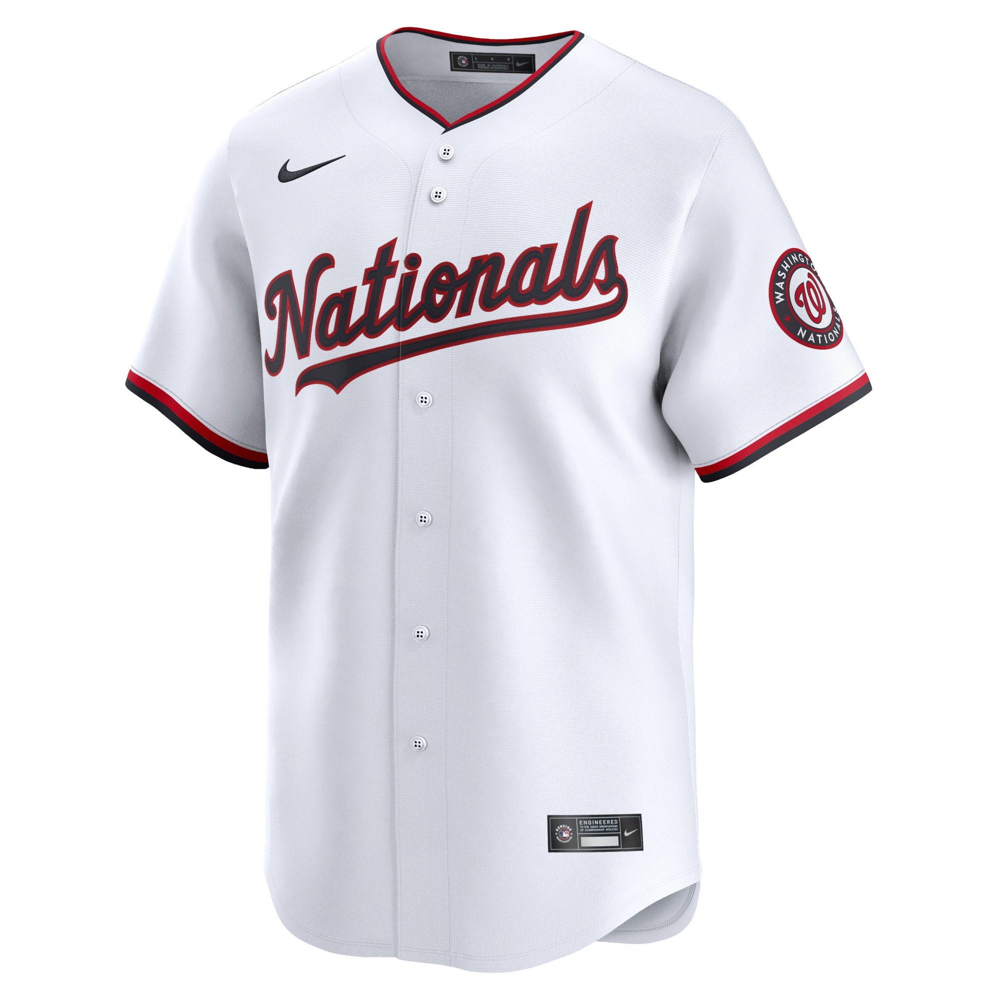 Men's Washington Nationals Stephen Strasburg  White Home Limited Player Jersey