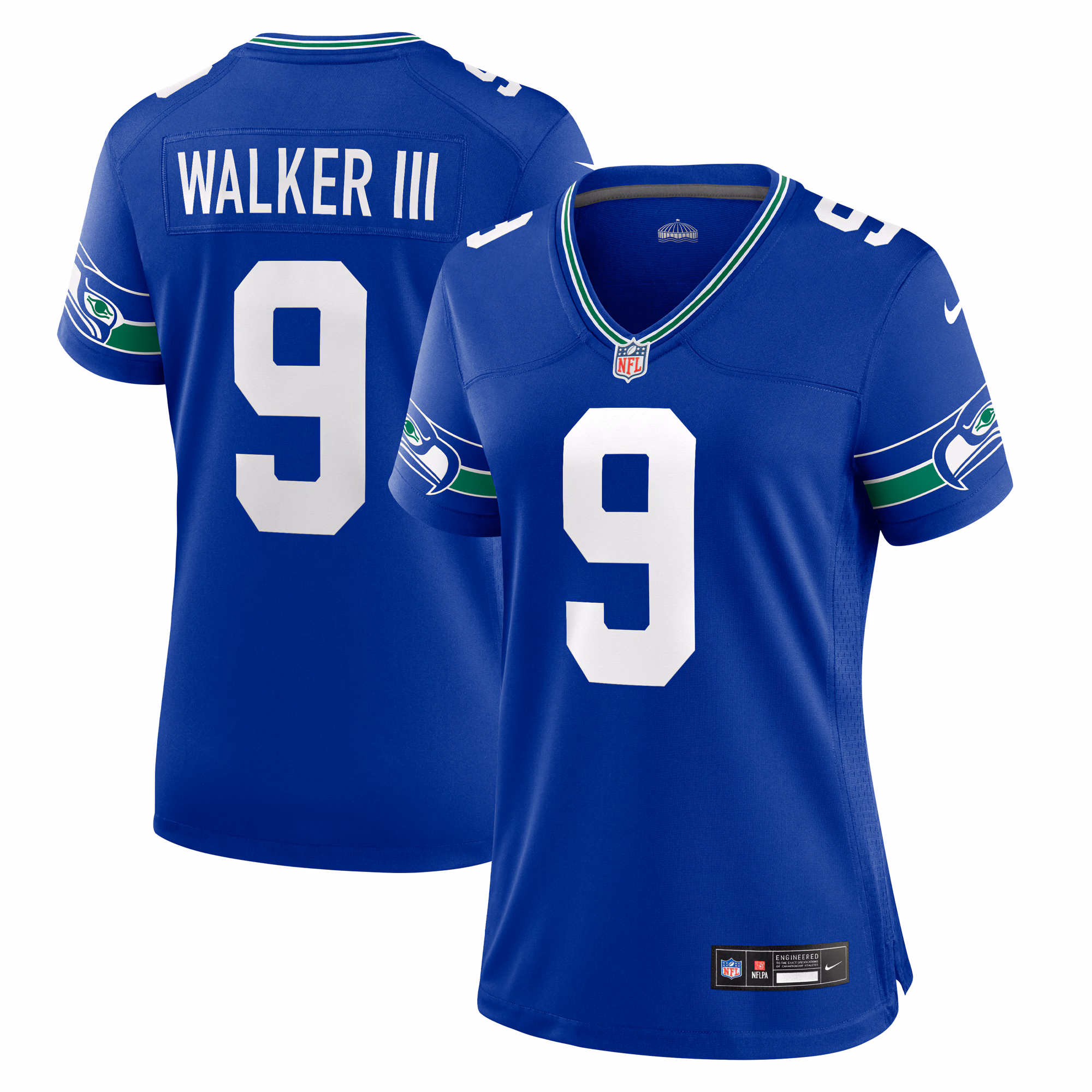 Kenneth Walker III Seattle Seahawks Women's Player Jersey - Royal