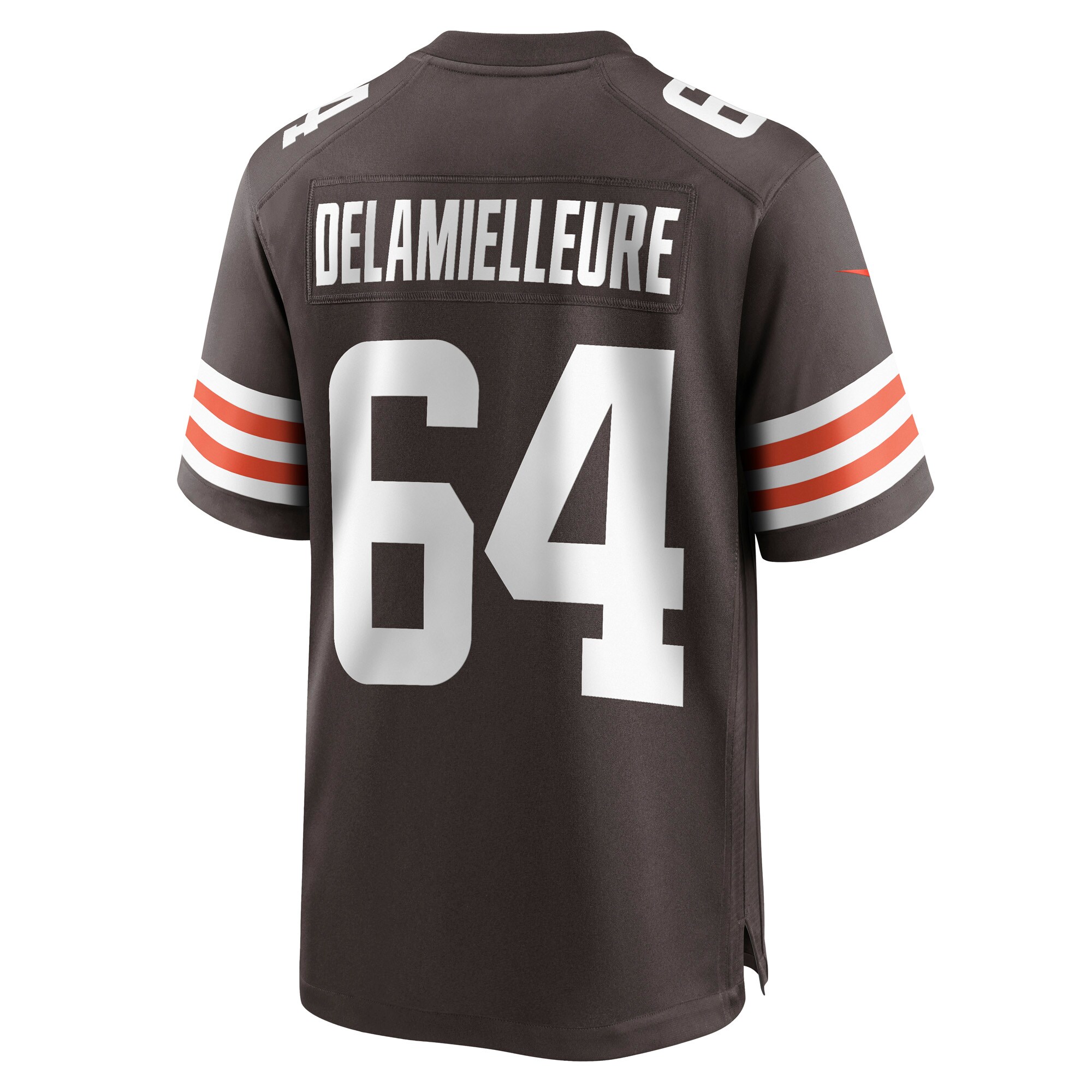 Joe DeLamielleure Cleveland Browns Game Retired Player Jersey - Brown