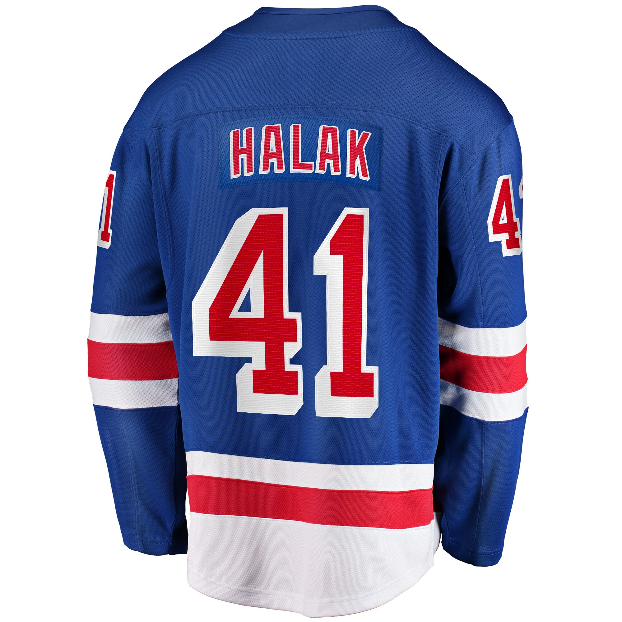 Jaroslav Halak New York Rangers Home Breakaway Player Jersey - Blue