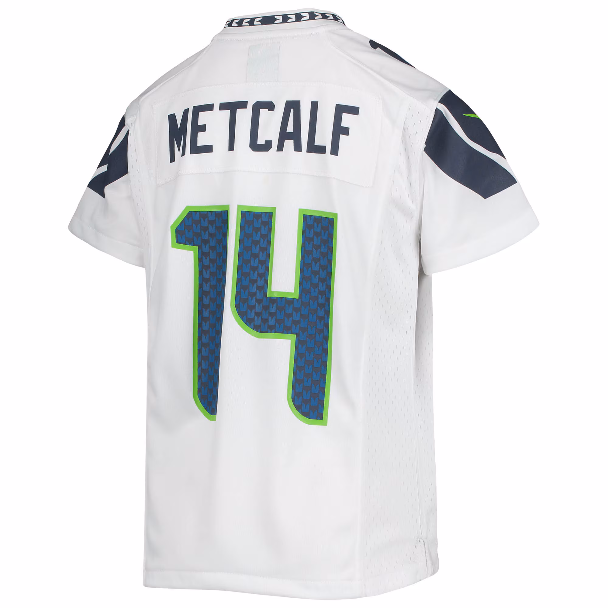 DK Metcalf Seattle Seahawks Youth Game Jersey - Neon Green