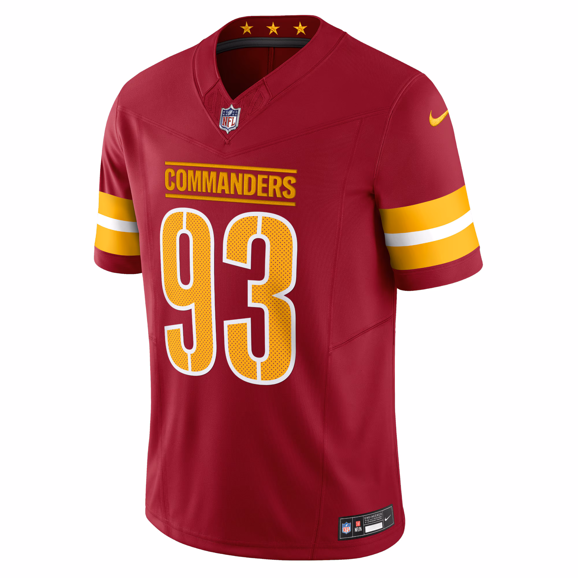 Jonathan Allen Washington Commanders Vapor F.U.S.E. Limited Jersey - Burgundy