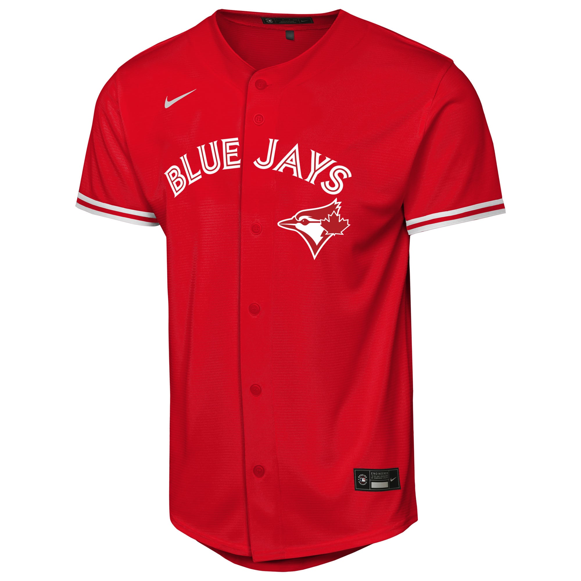 Toronto Blue Jays Youth Canada Day Replica Jersey - Red