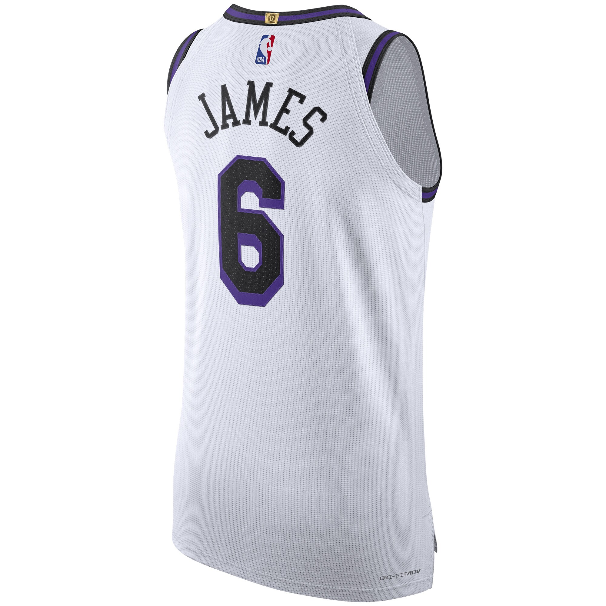 LeBron James Los Angeles Lakers 2022/23 Authentic Jersey - City Edition - White