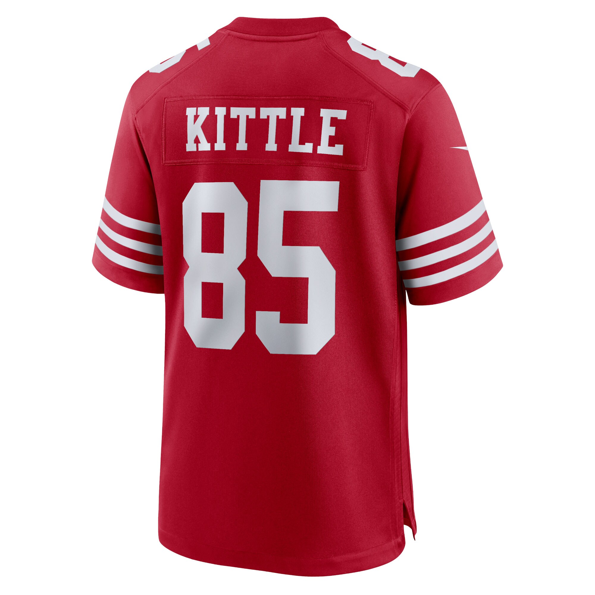 George Kittle San Francisco 49ers  Team Game Jersey - Scarlet