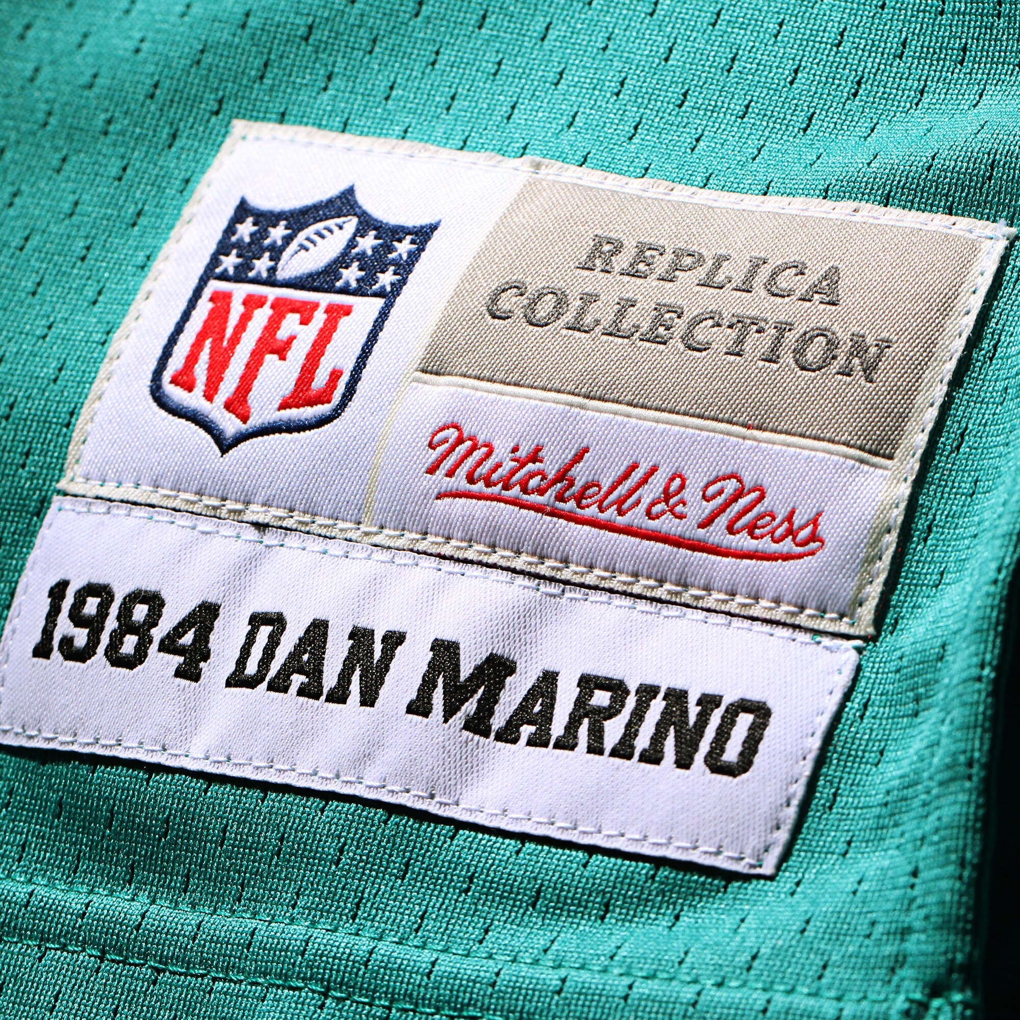 Dan Marino Miami Dolphins 1984 Retired Player Legacy Replica Jersey - Aqua