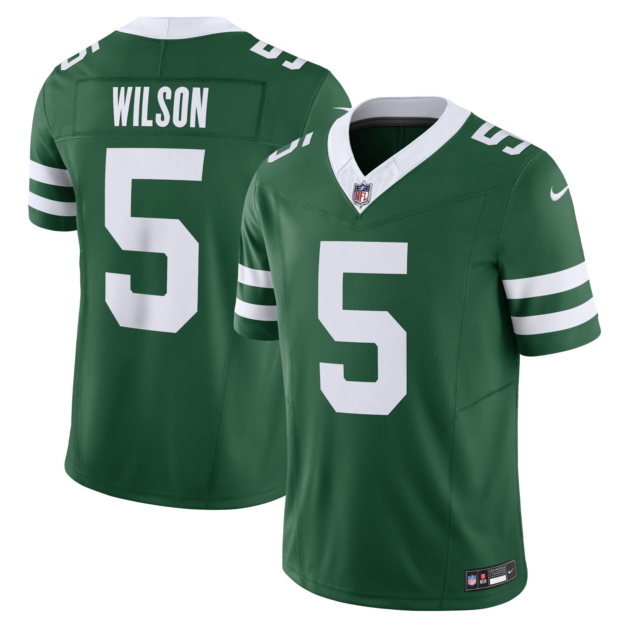 Garrett Wilson New York Jets Vapor F.U.S.E. Limited Jersey  - Legacy White