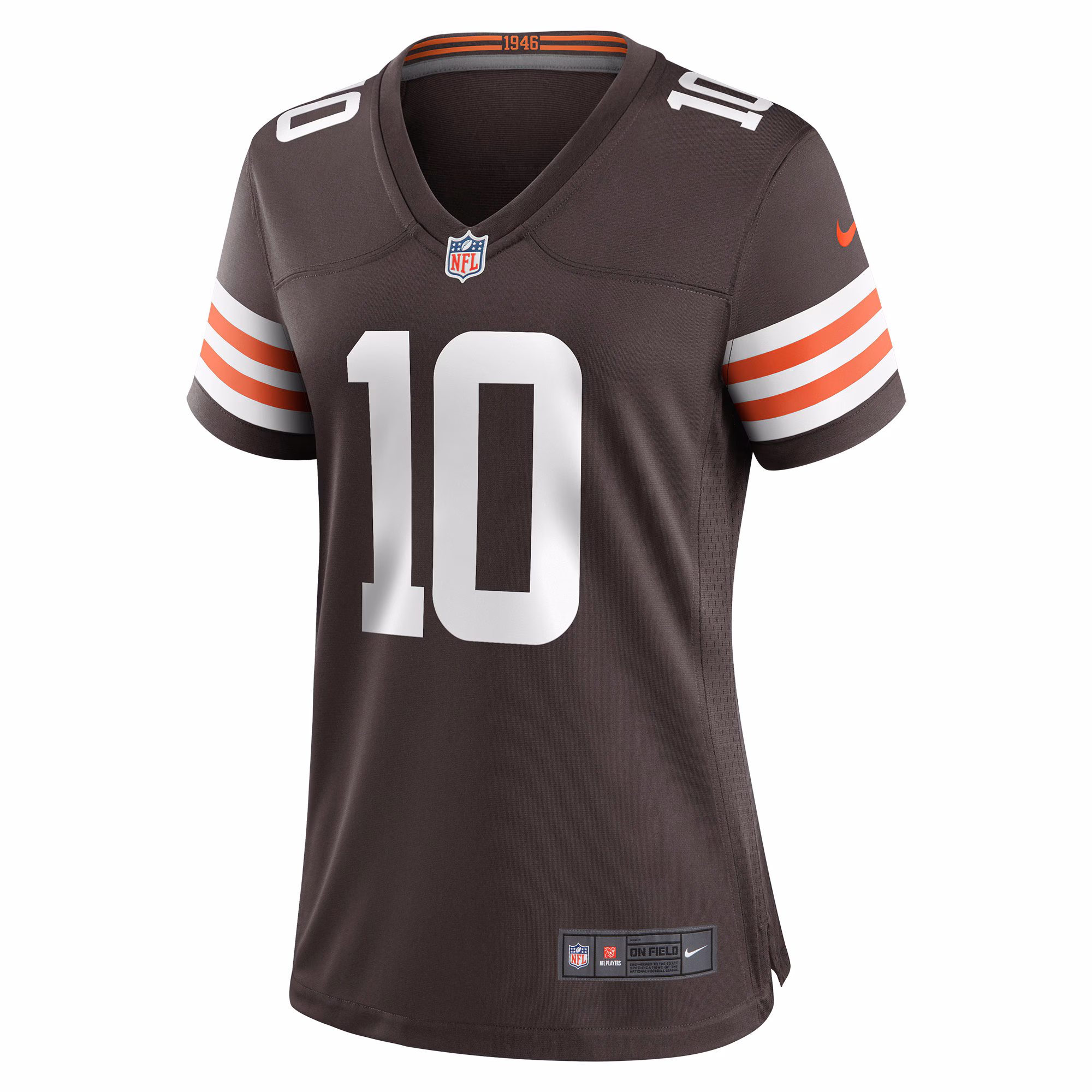 Anthony Schwartz Cleveland Browns Women's Game Jersey - Brown