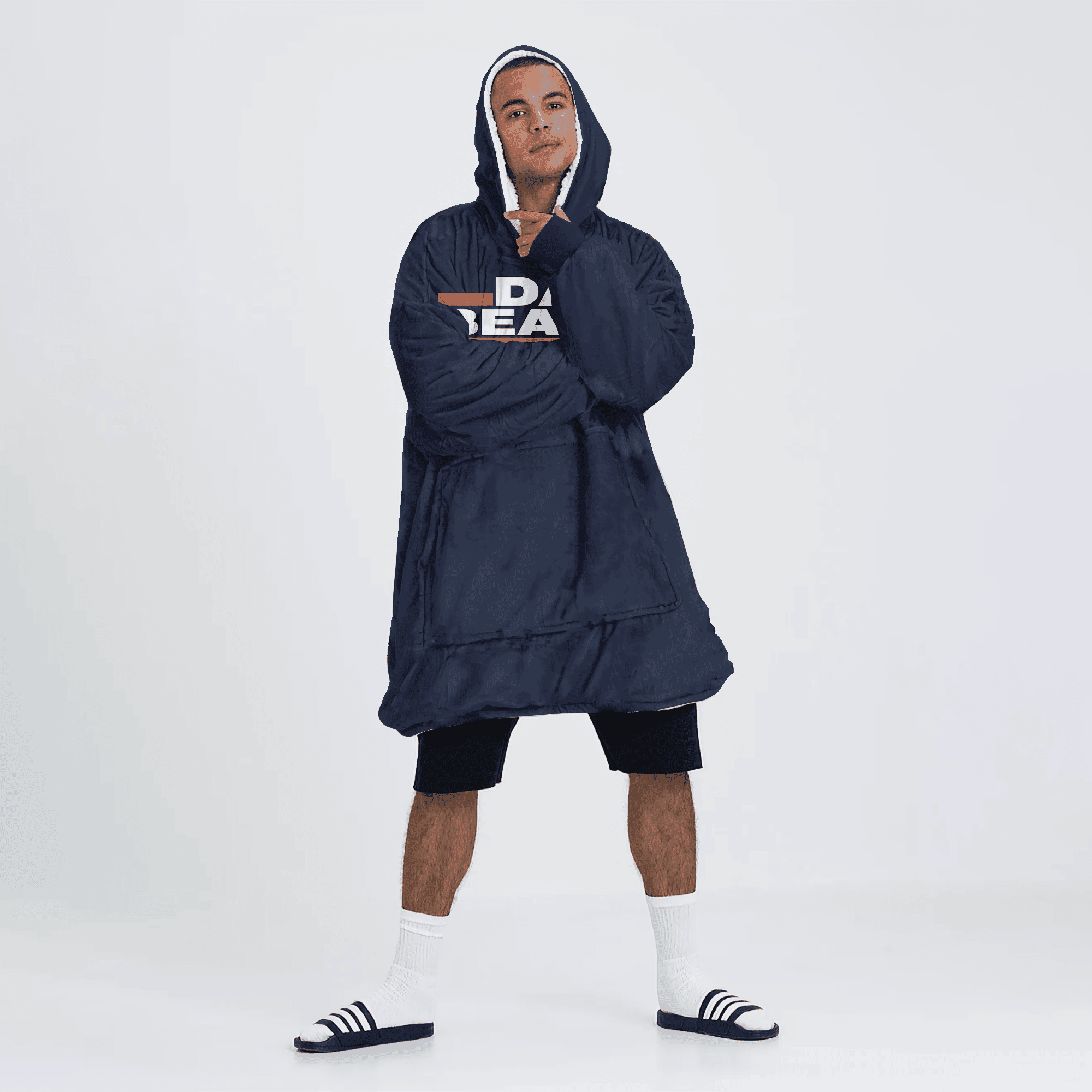 Da Bears Chicago Blanket Hoodie