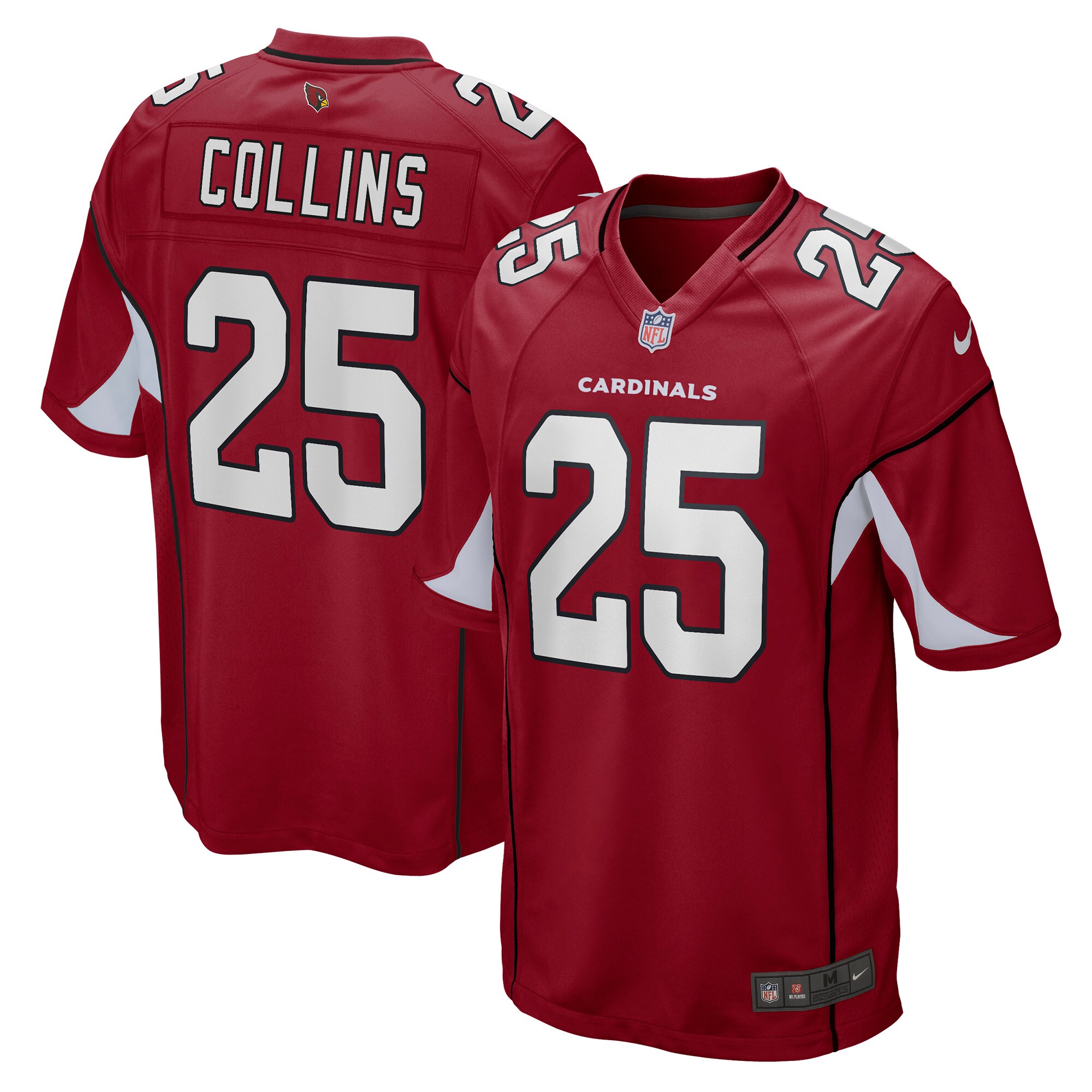 Zaven Collins Arizona Cardinals  Game Jersey - Cardinal