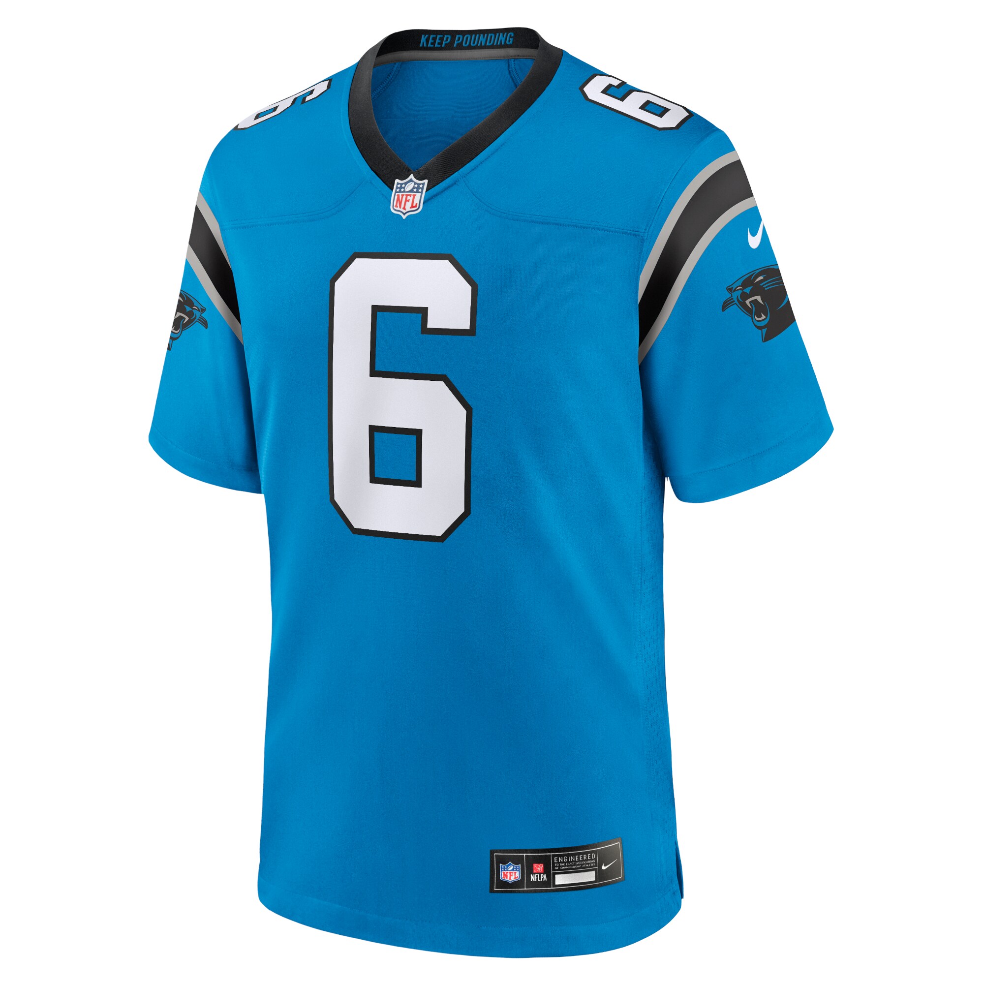 Baker Mayfield Carolina Panthers  Alternate Player Game Jersey - Blue