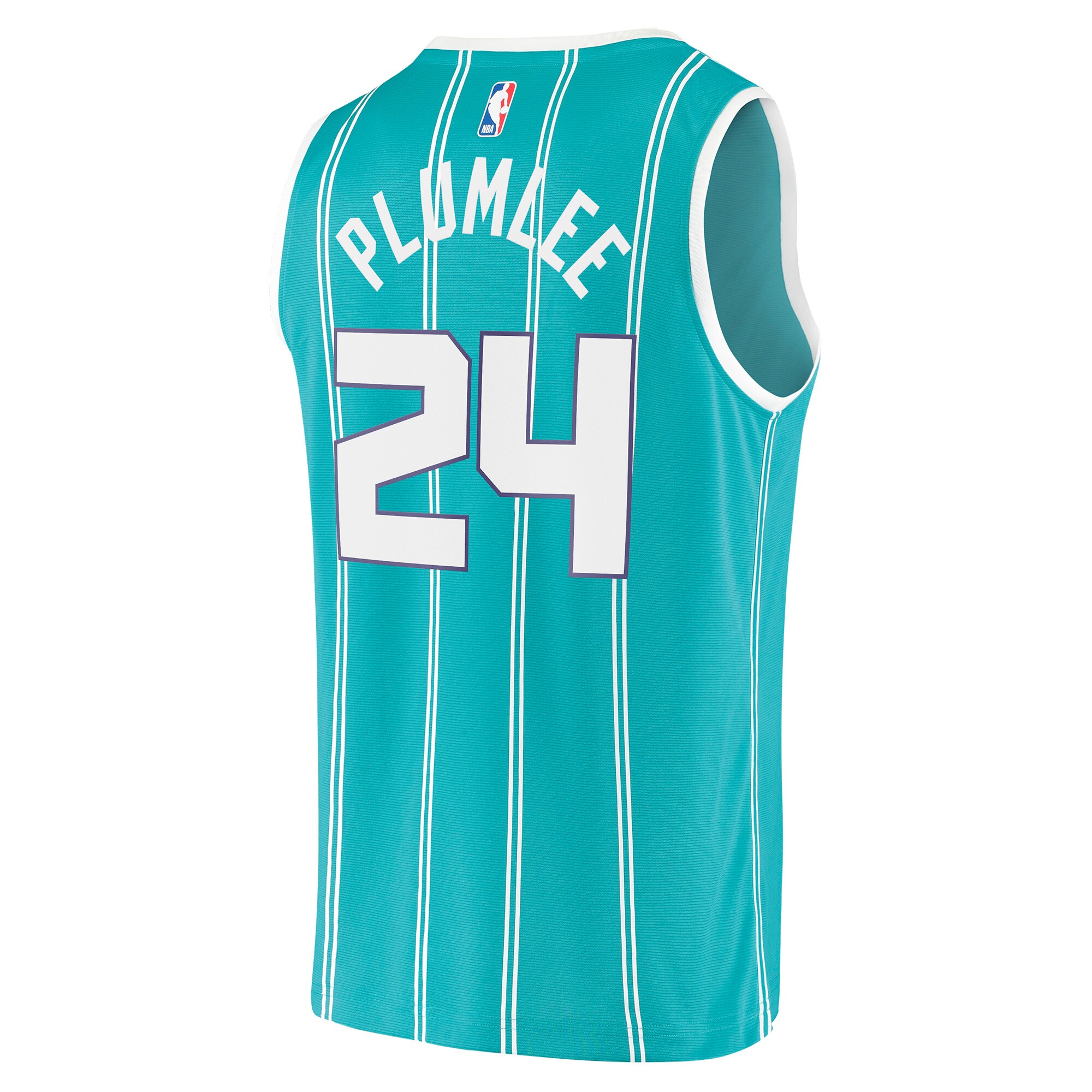 Mason Plumlee Charlotte Hornets  Youth 2021/22 Fast Break Replica Jersey - Icon Edition - Teal