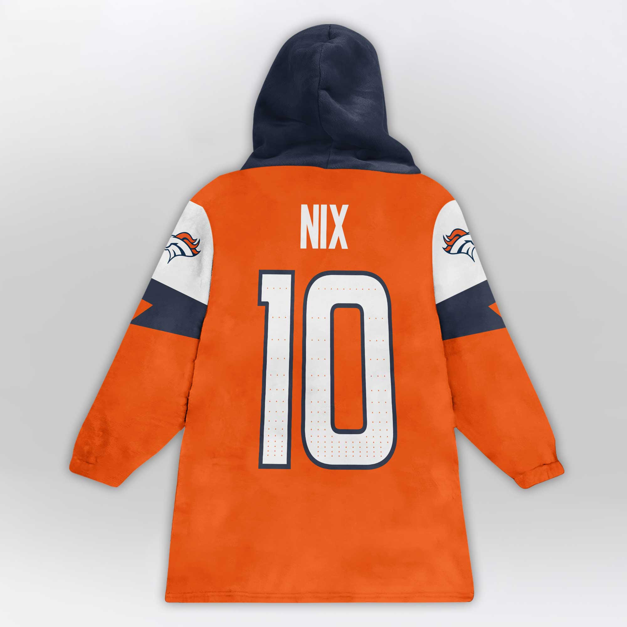 Kid B.N 10 Captain Denver Football Unisex Blanket Hoodie