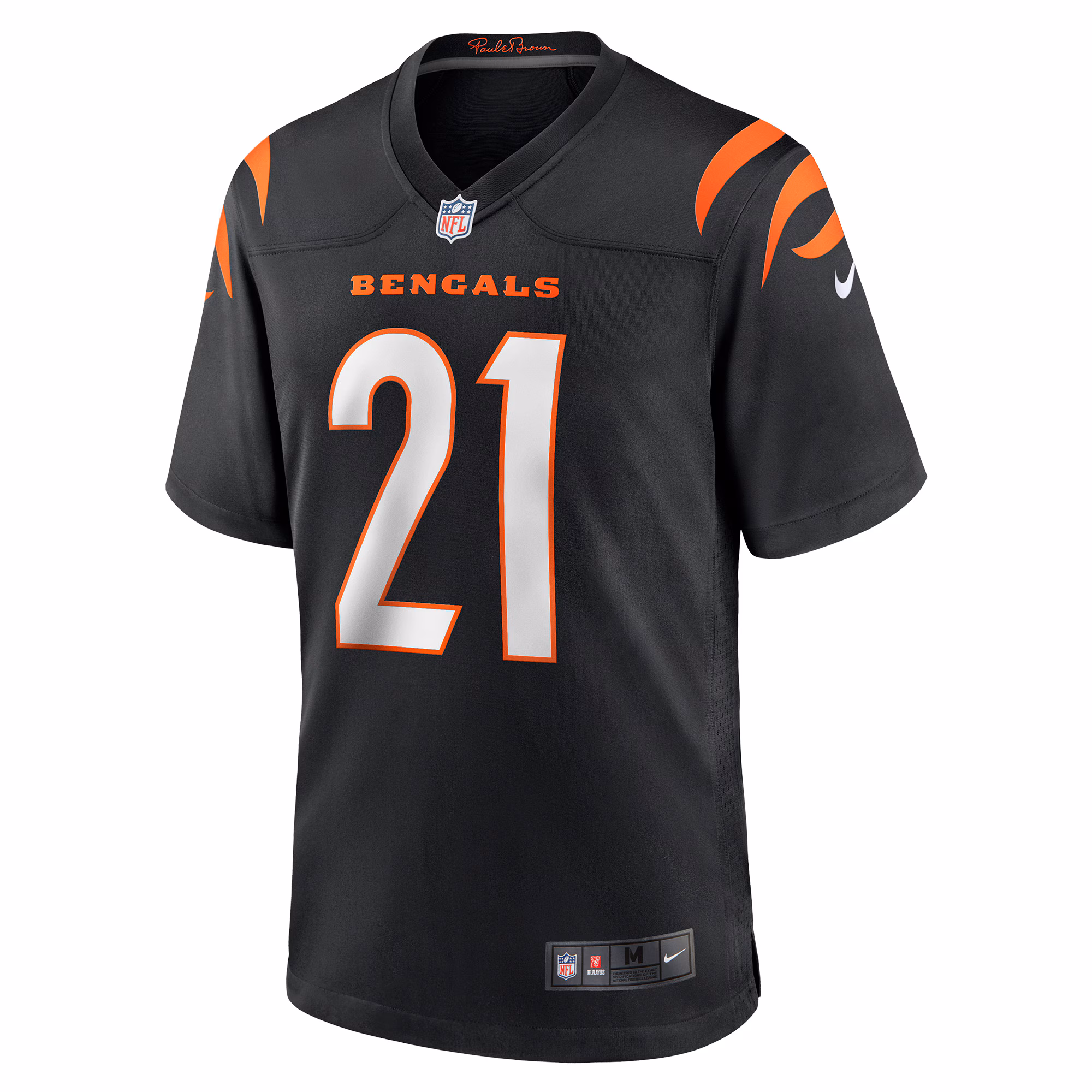 Mike Hilton Cincinnati Bengals Game Player Jersey - Black