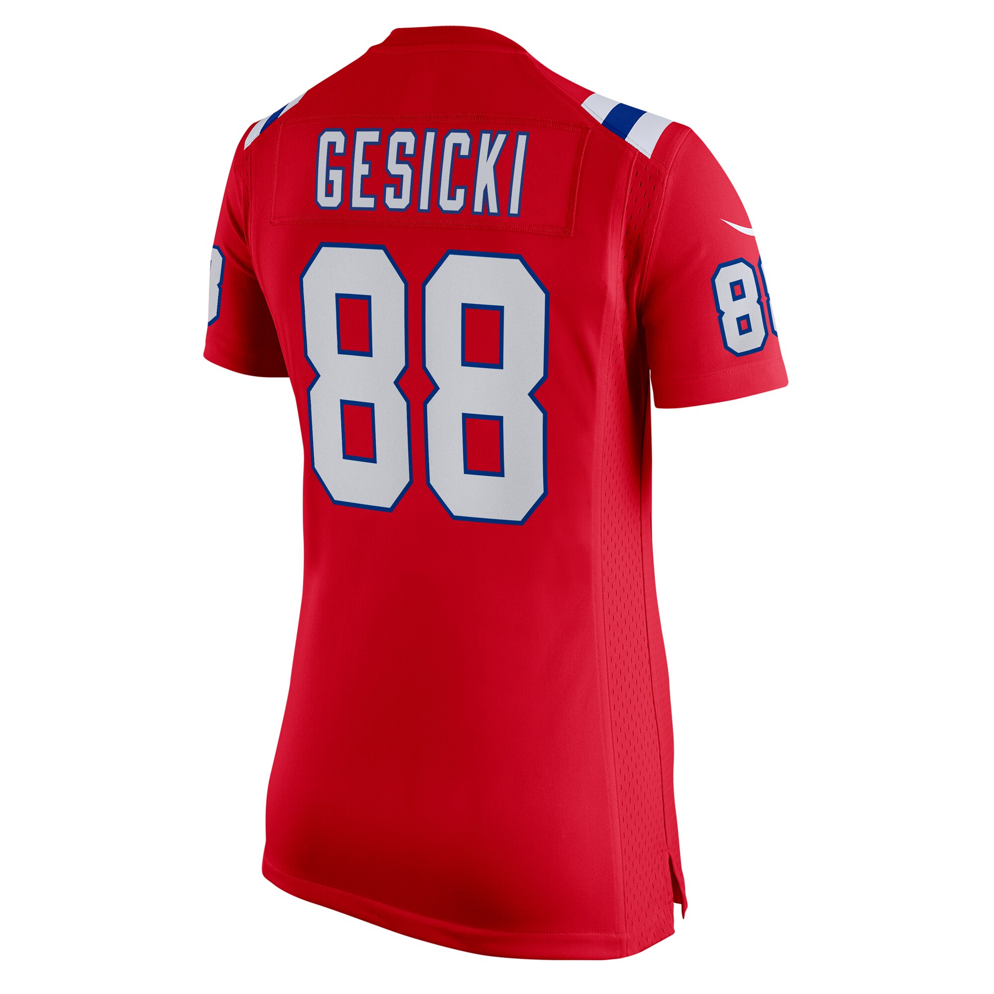 Mike Gesicki New England Patriots  Women's Alternate Game Jersey - Red