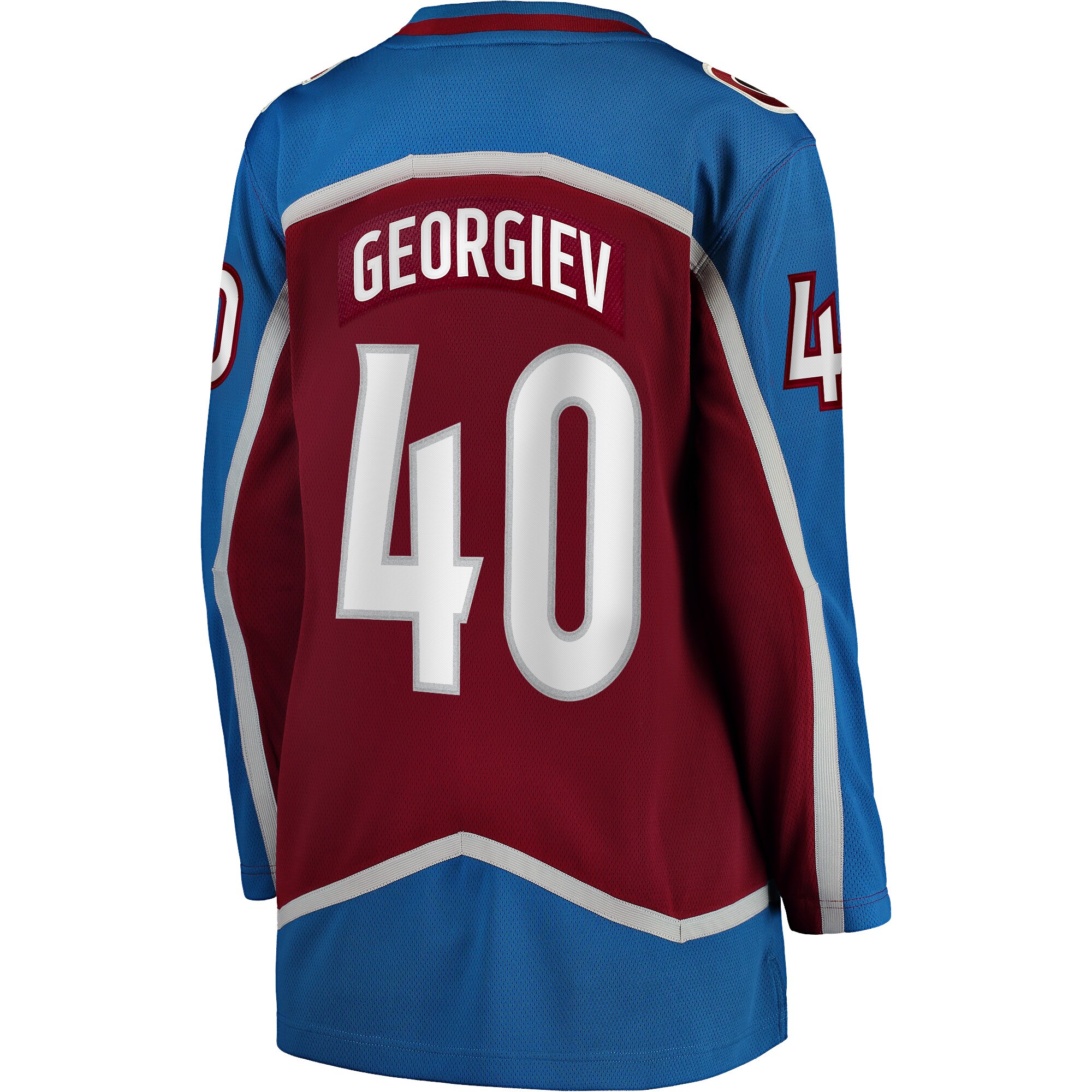 Alexandar Georgiev Colorado Avalanche Women's Home Breakaway Player Jersey - Burgundy