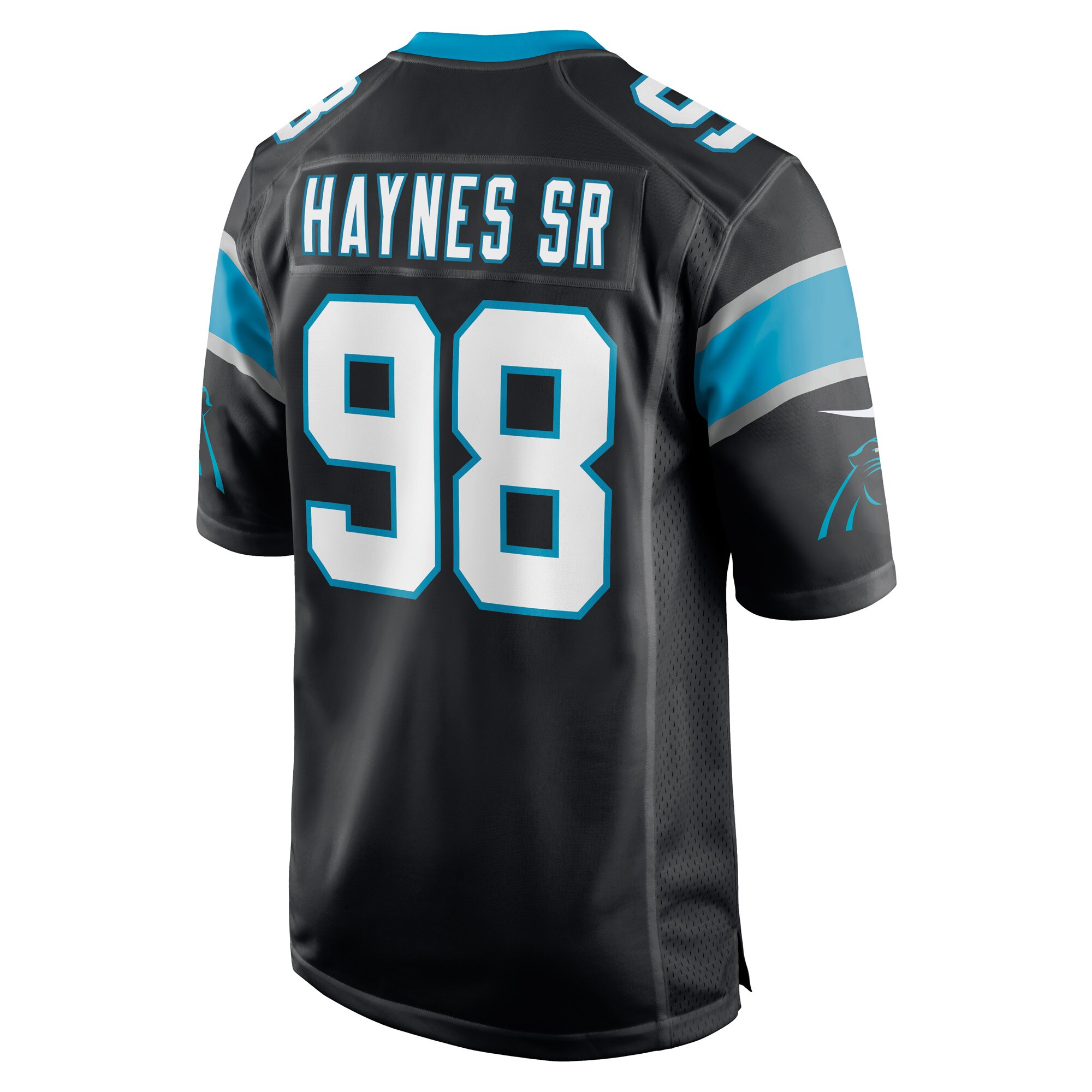 Marquis Haynes Sr. Carolina Panthers  Game Player Jersey - Black