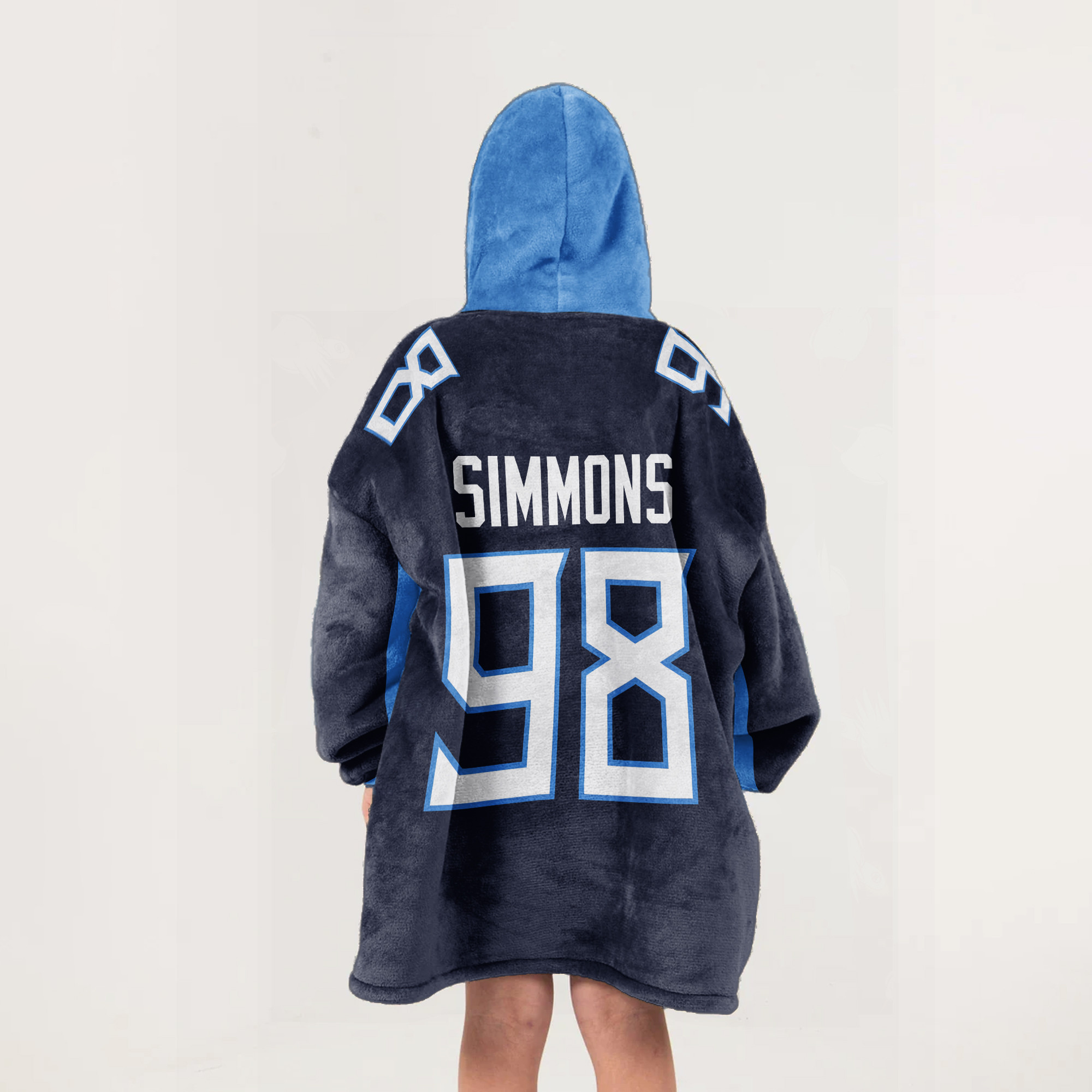 Adult JS 98 Tennessee Football Unisex Blanket Hoodie