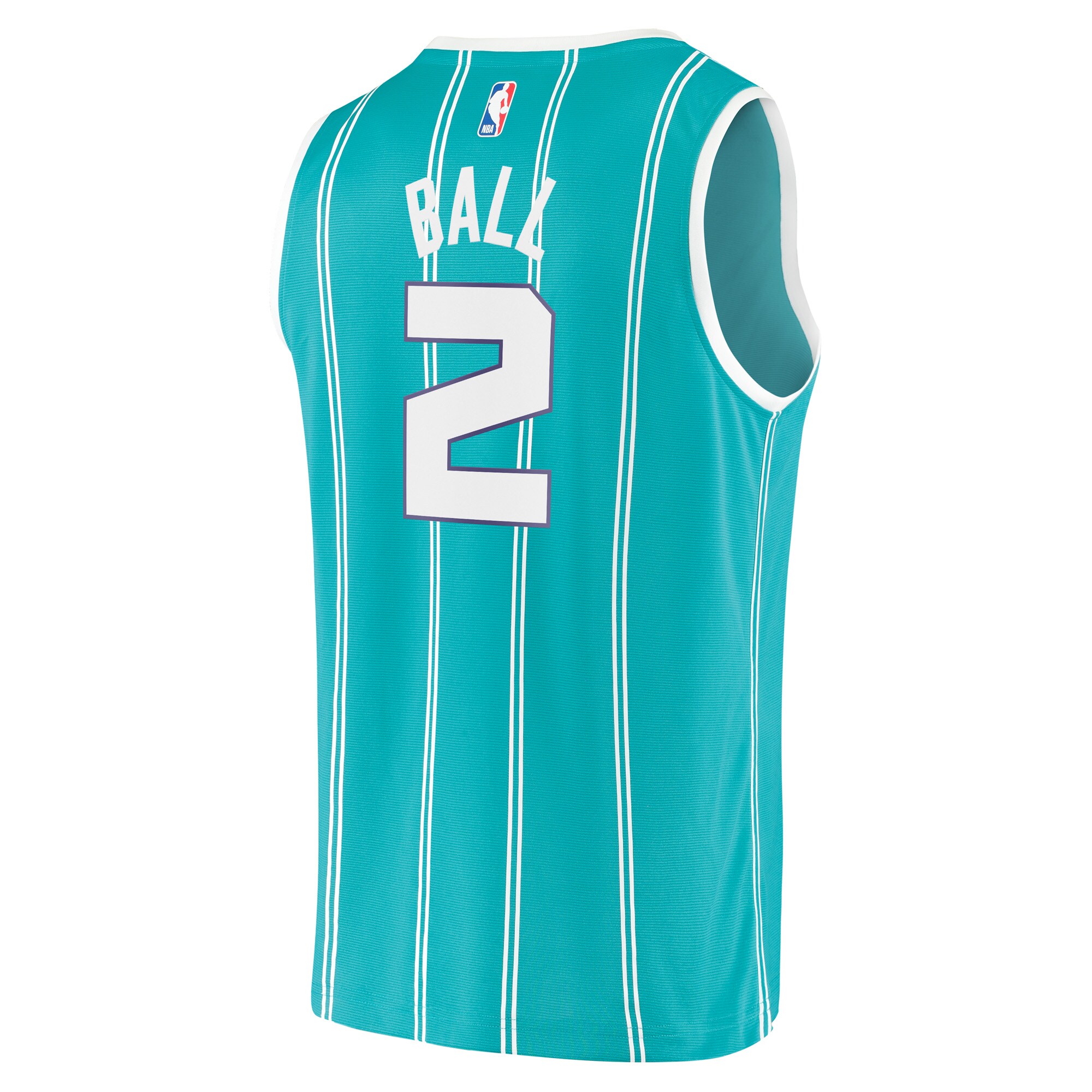 LaMelo Ball Charlotte Hornets  2020 NBA Draft First Round Pick Fast Break Replica Jersey Teal - Icon Edition