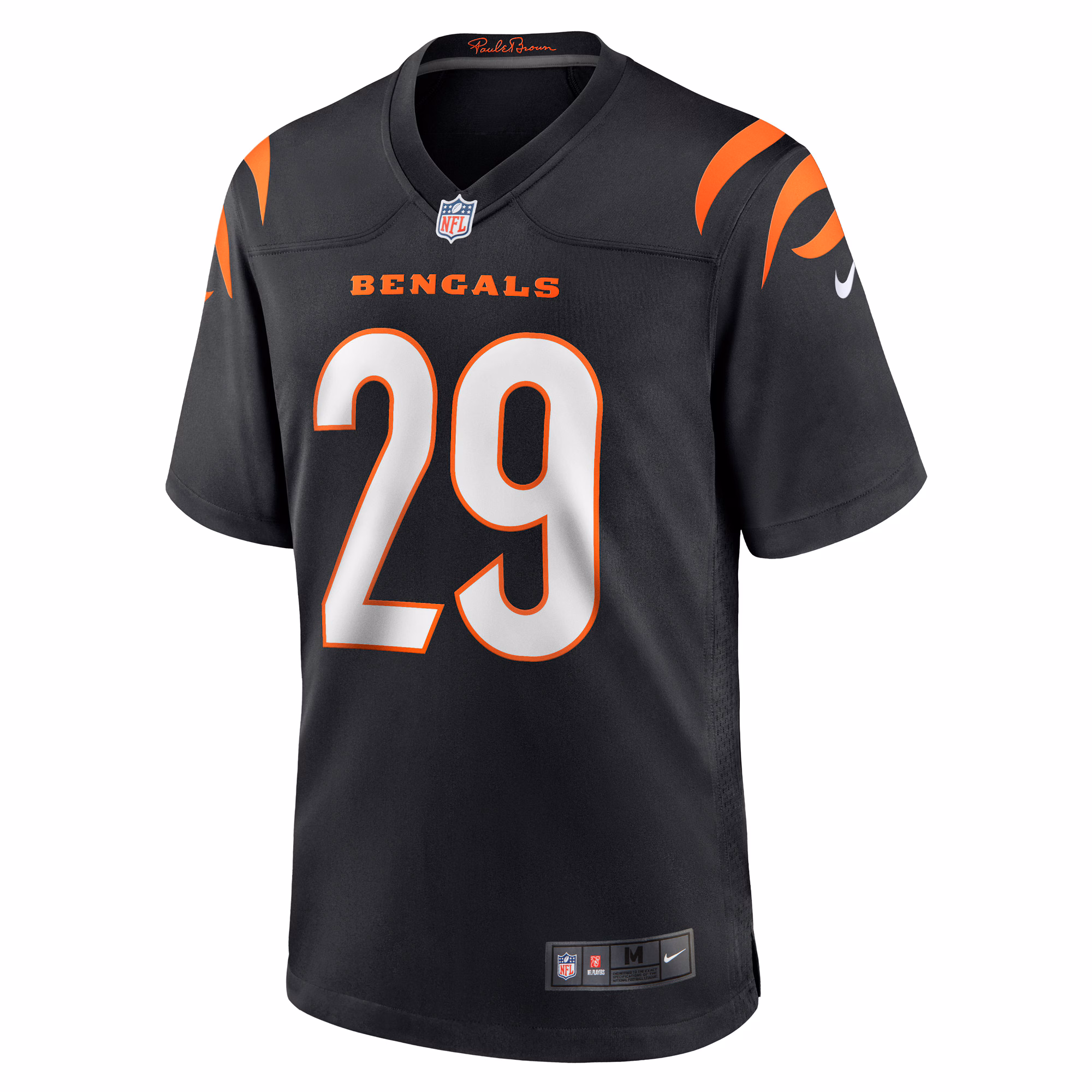 Cam Taylor-Britt Cincinnati Bengals  Game Jersey -  White