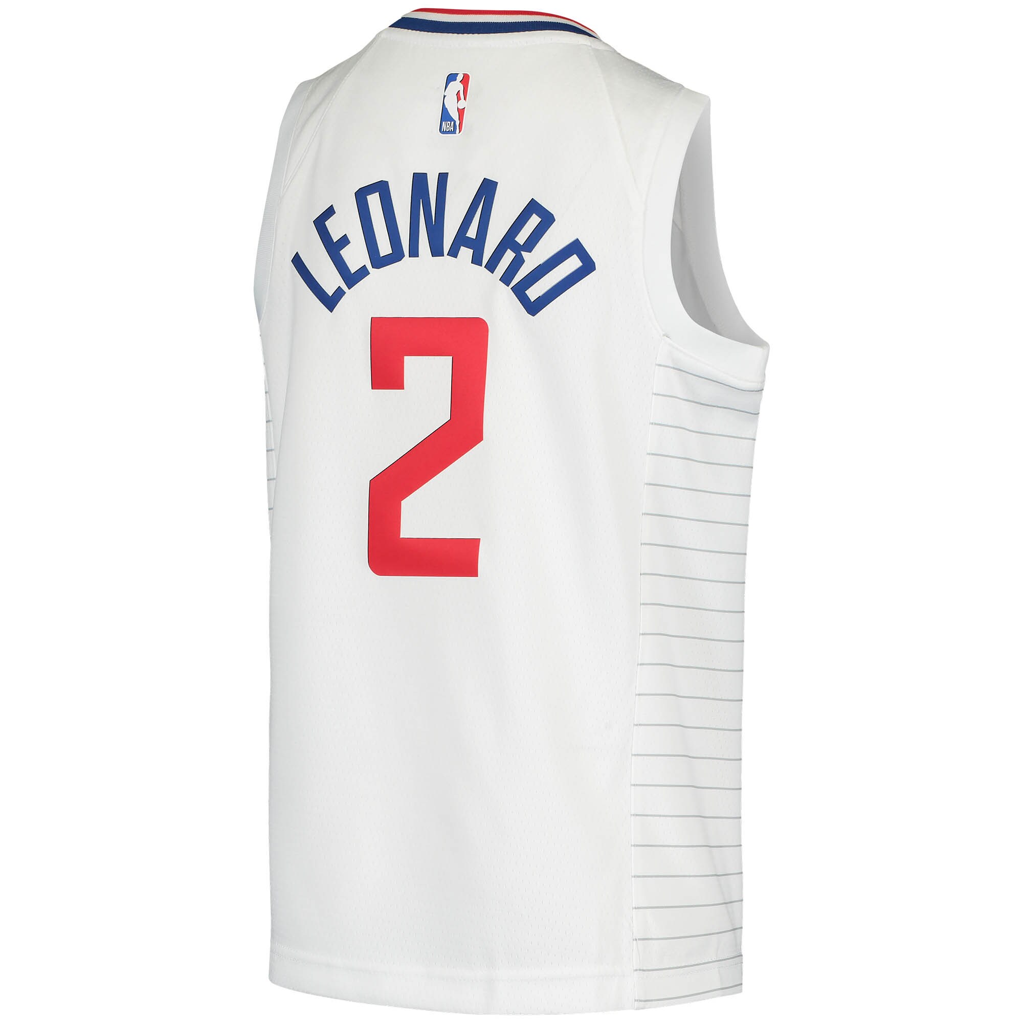 Kawhi Leonard LA Clippers Youth 2020/21 Swingman Jersey - Association Edition - White