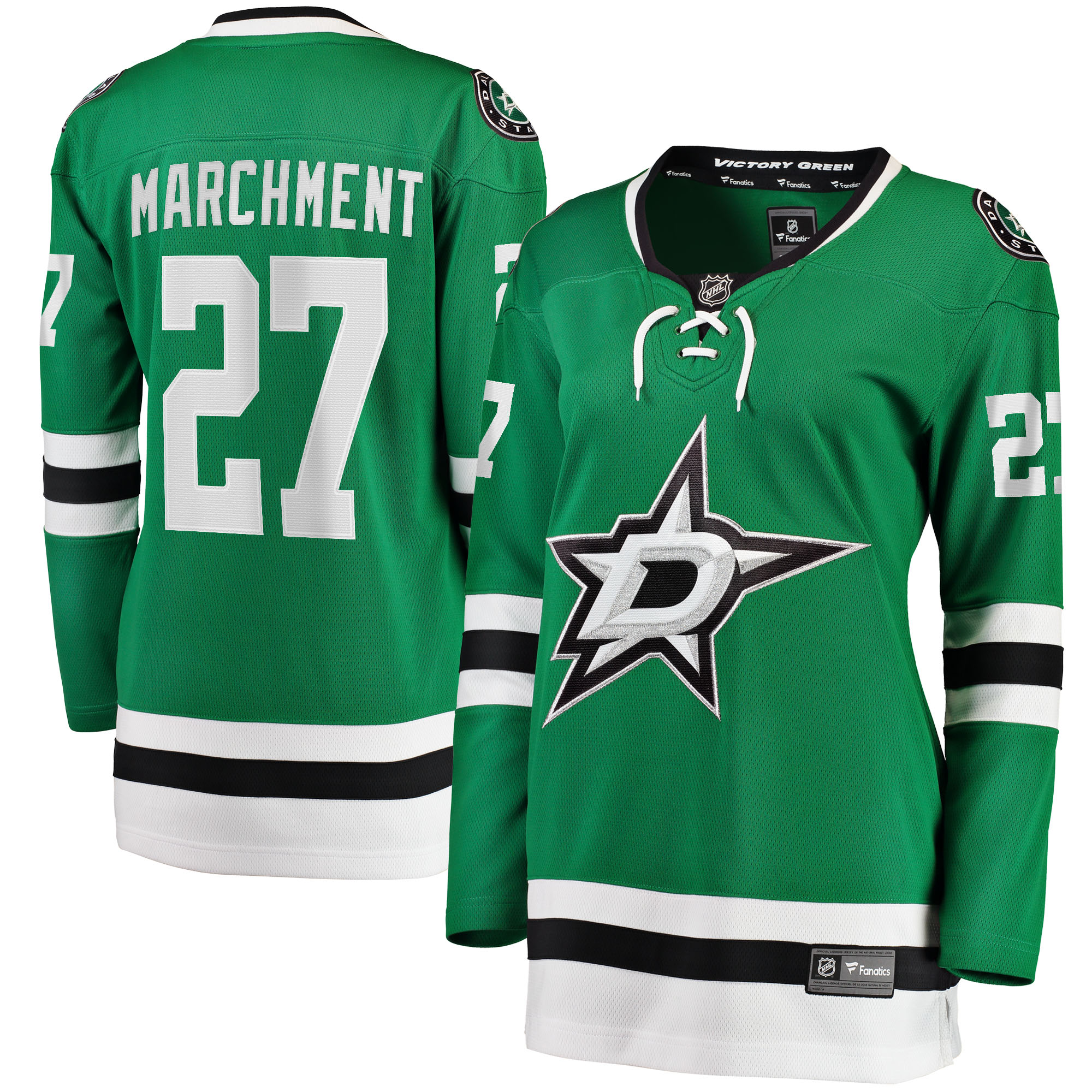Mason Marchment Dallas Stars Women's Home Breakaway Player Jersey - Kelly Green