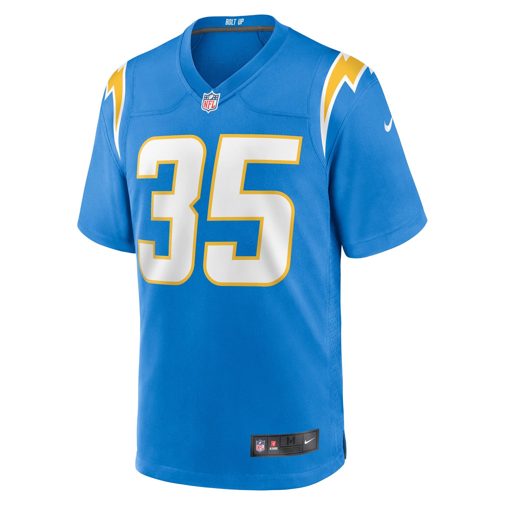 Terrell Bynum Los Angeles Chargers Team Game Jersey -  Powder Blue