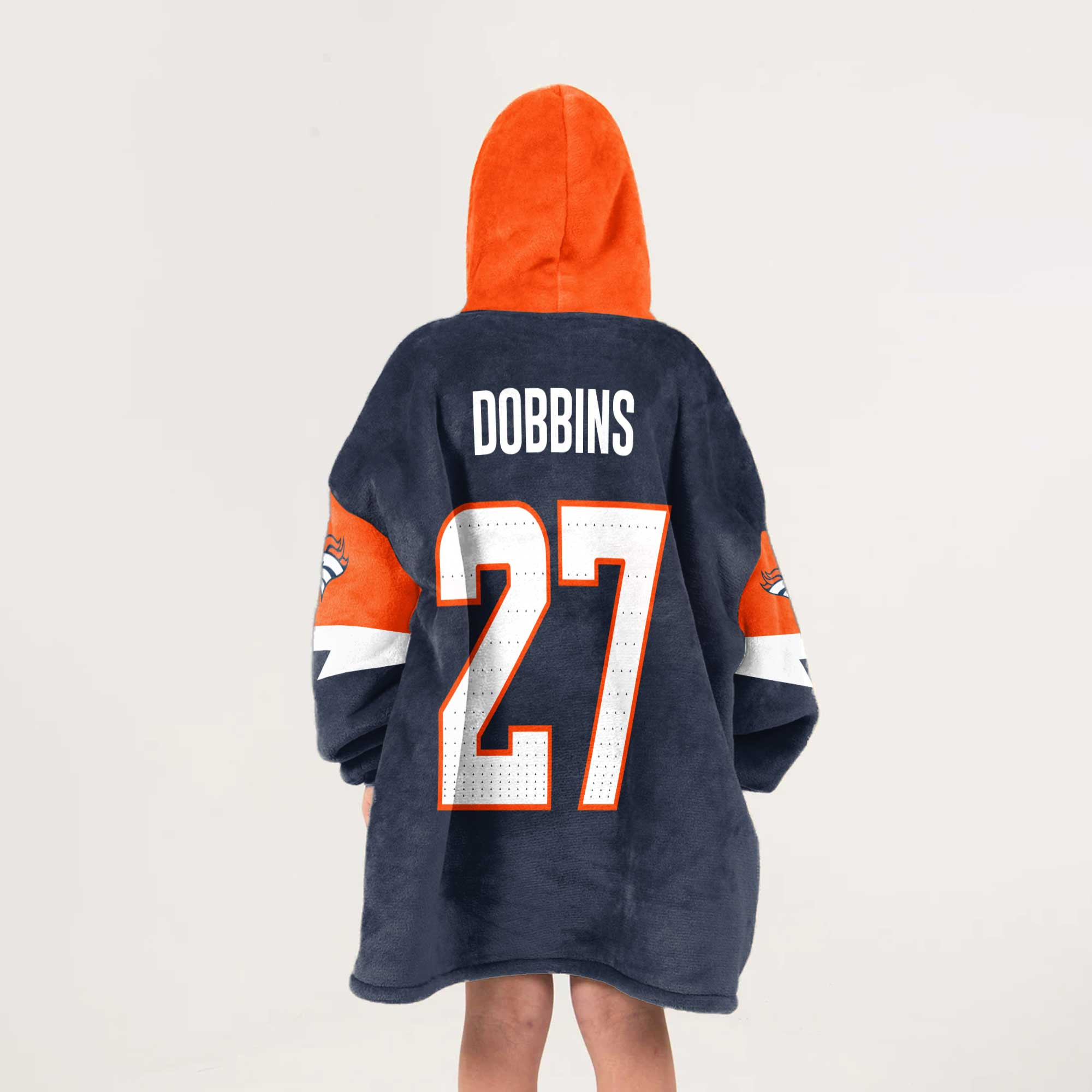 J.K.D 27 Denver Football Unisex Blanket Hoodie