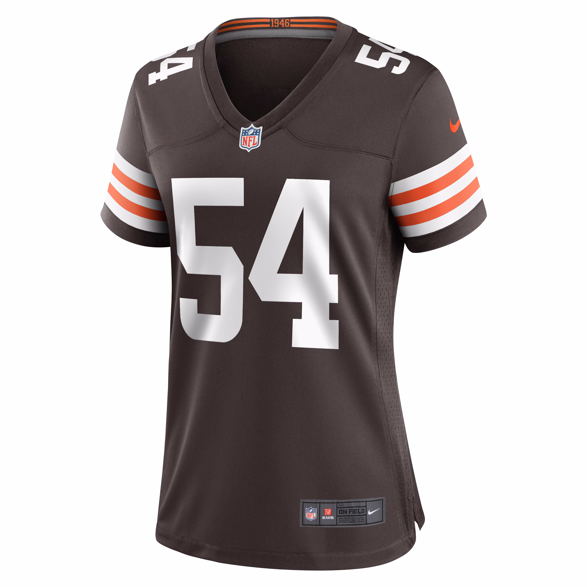Ogbonnia Okoronkwo Cleveland Browns Women's Game Player Jersey - Brown