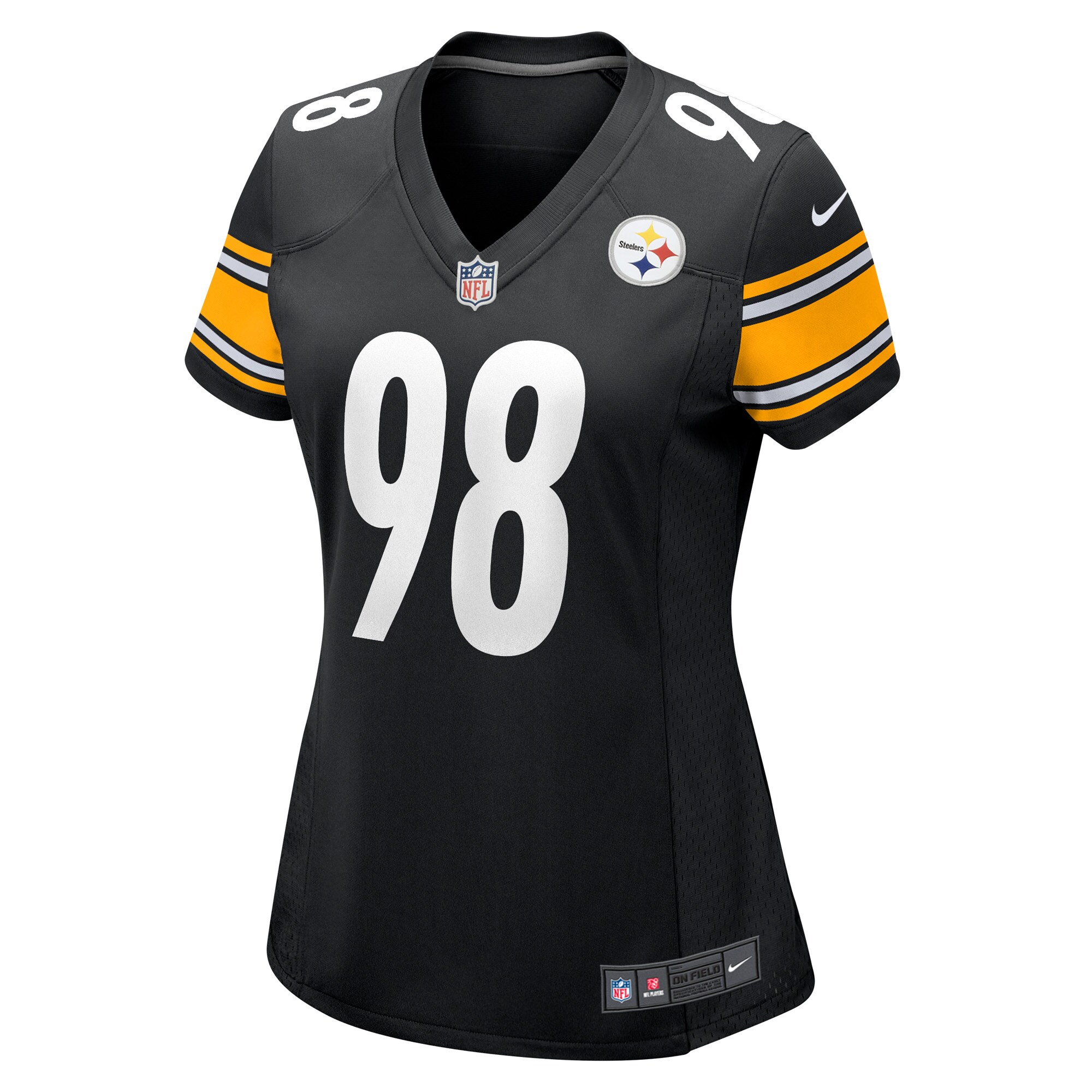 DeMarvin Leal Pittsburgh Steelers  Women's Game Player Jersey - Black