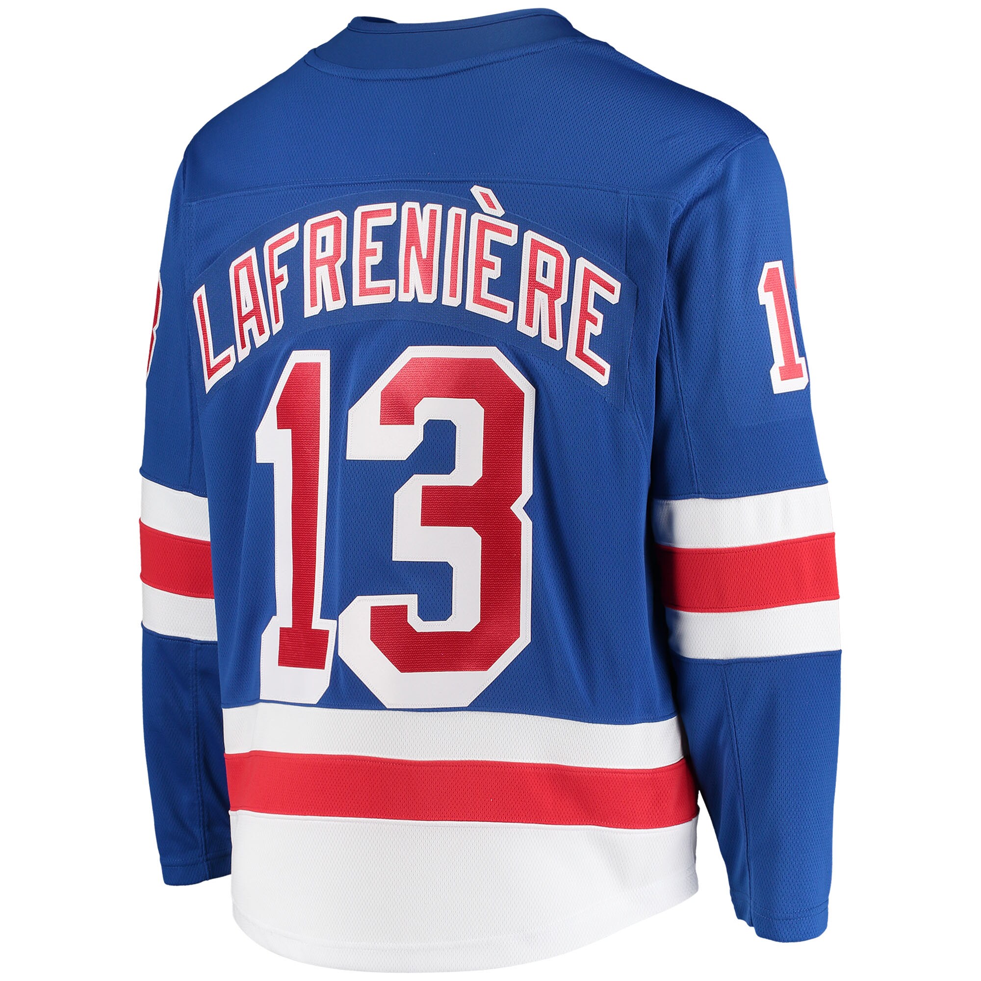 Alexis Lafrenière New York Rangers Premier Breakaway Player Jersey - Blue